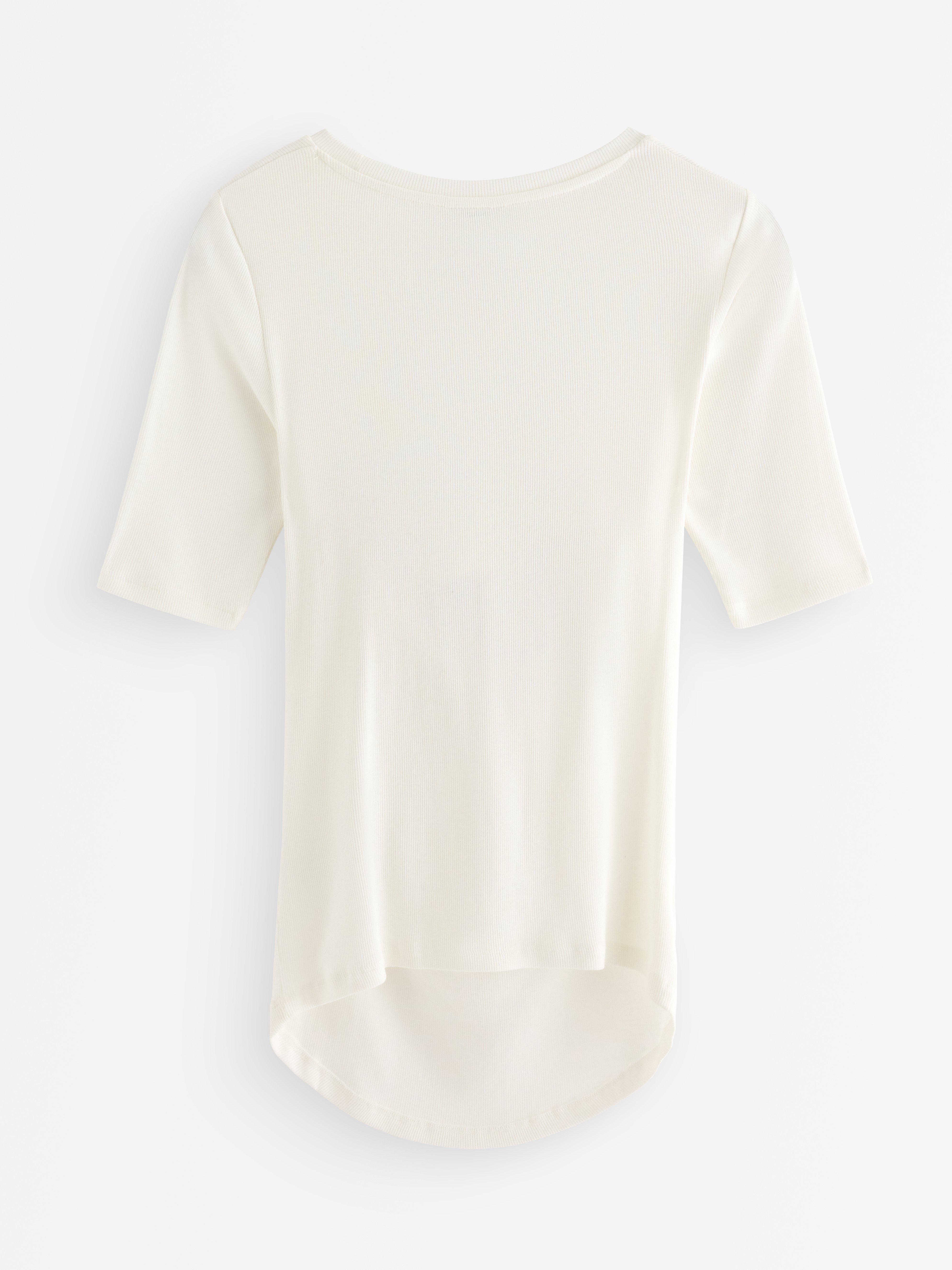 Vente-top -  - Hvid