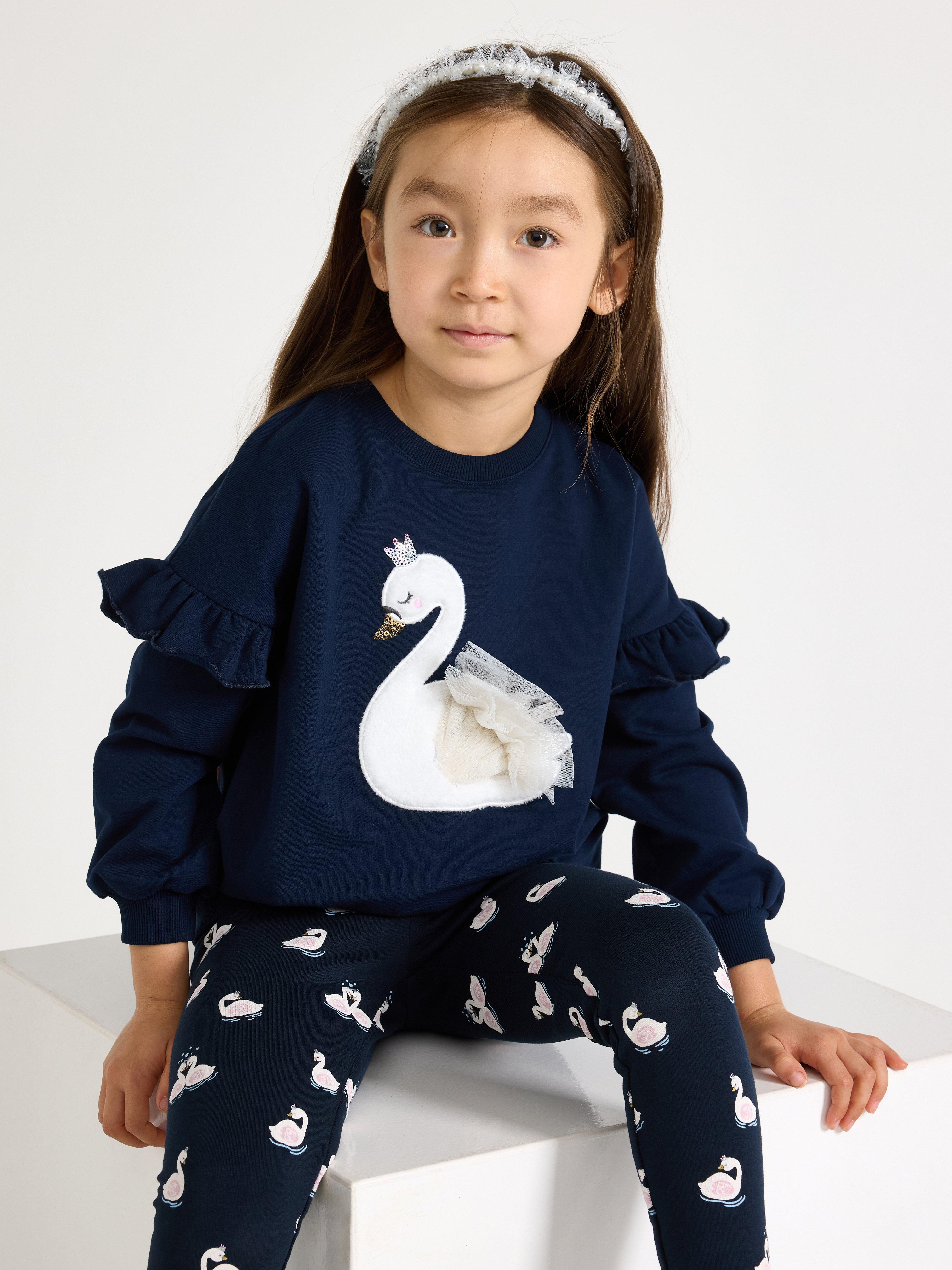 Sweatshirt - Børn - Blå