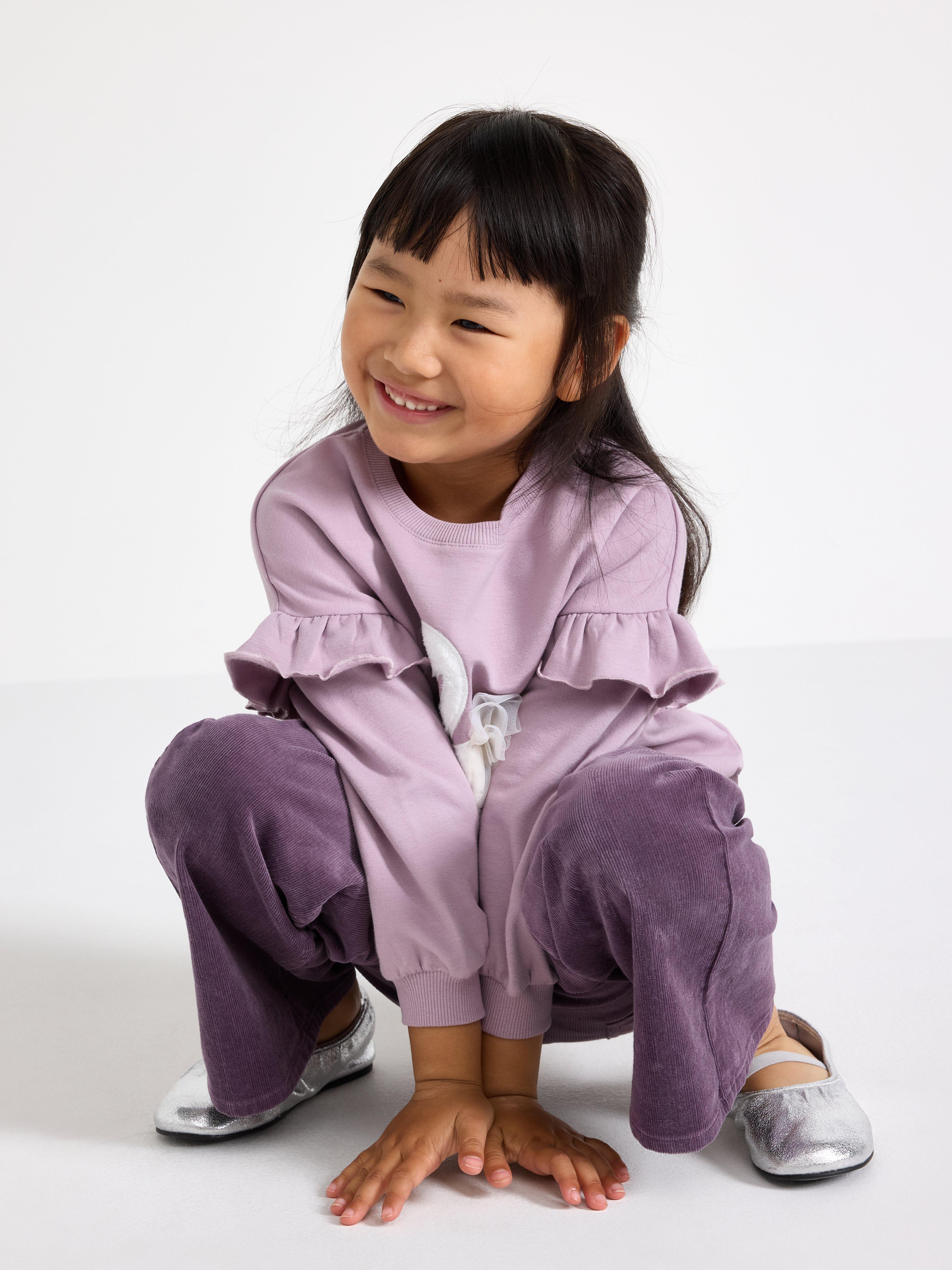 Sweatshirt - Kids Wear - Lilac