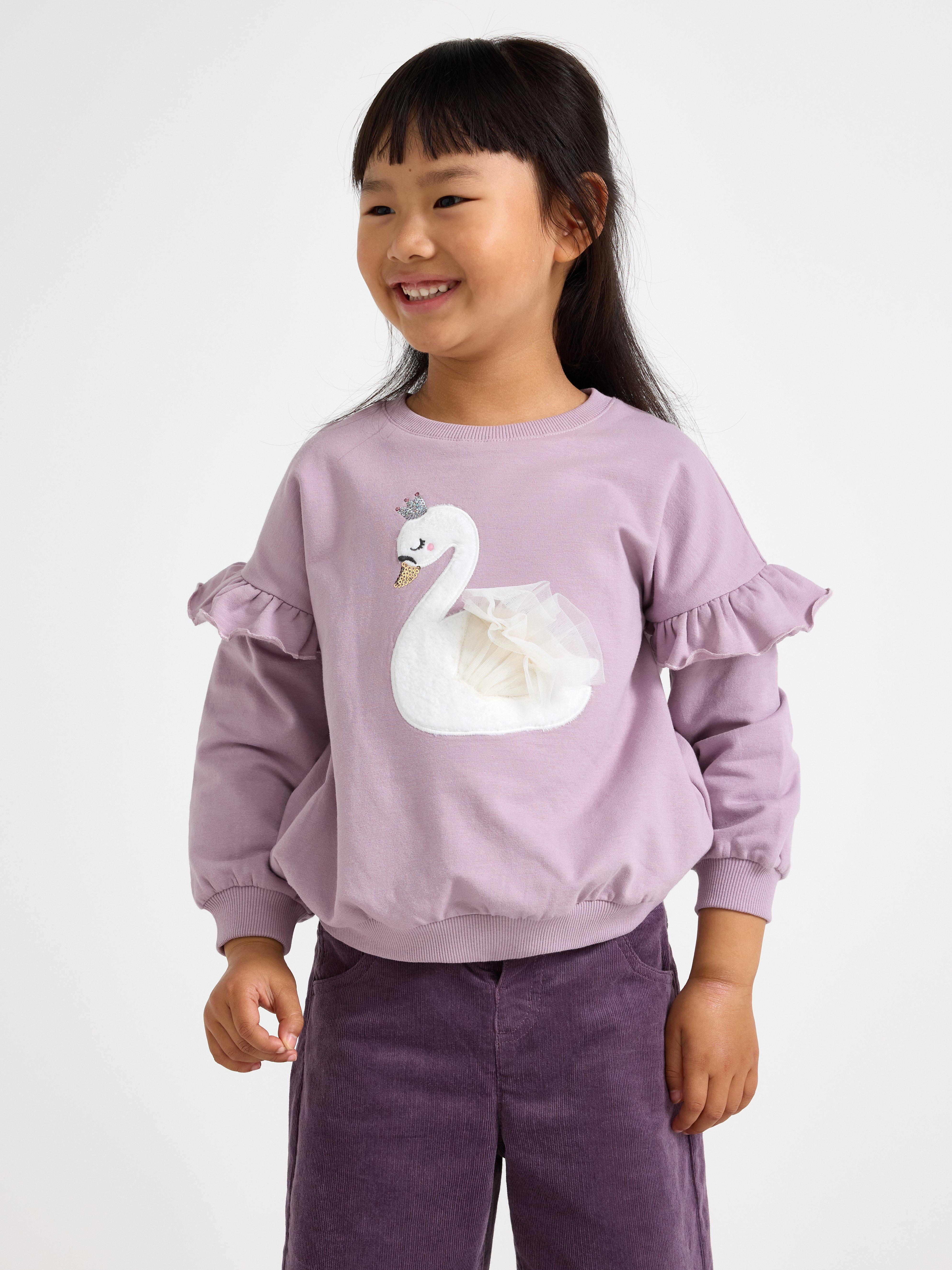 Sweatshirt - Kids Wear - Lilac