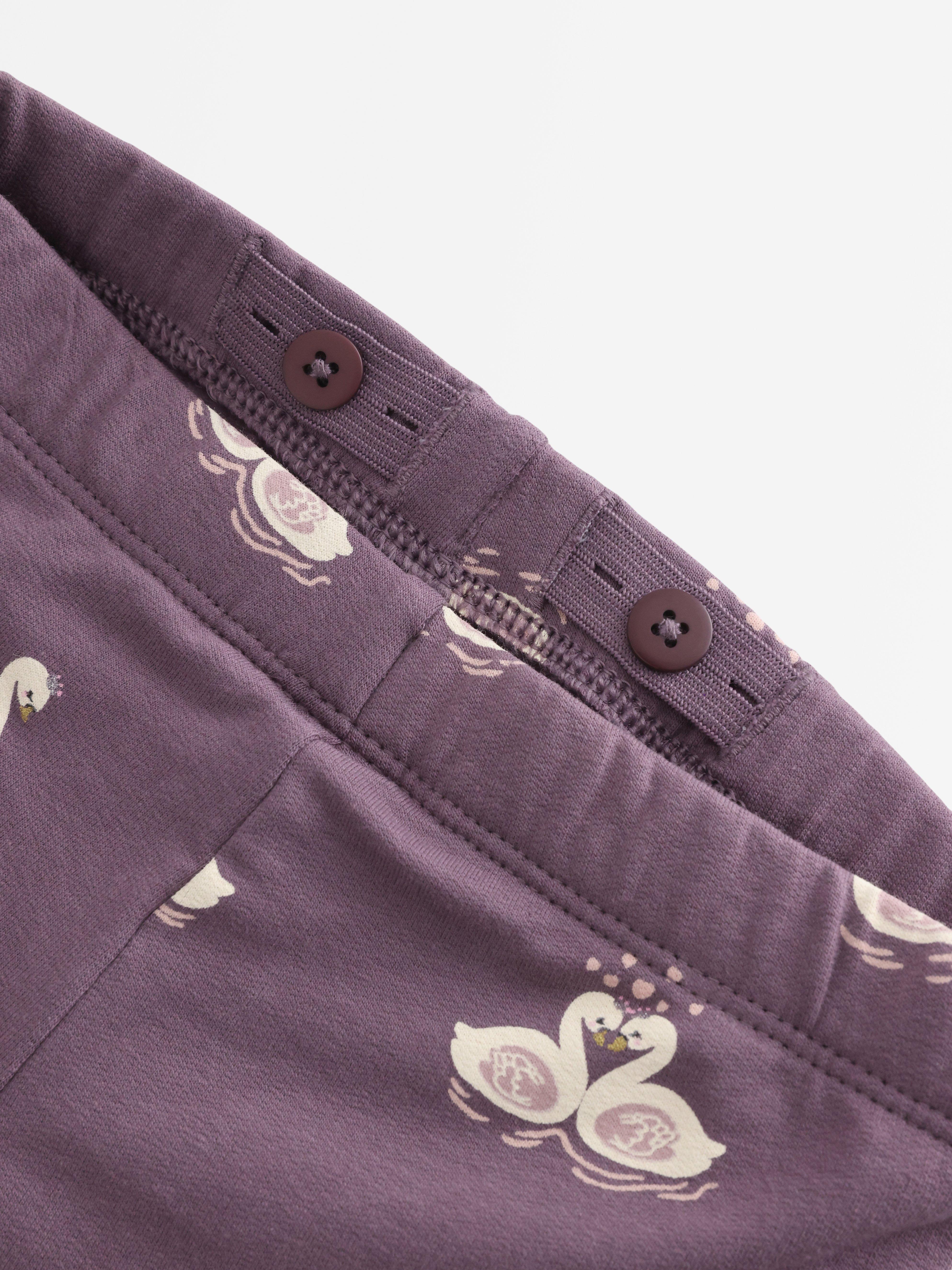 Leggings - Barn - Lila