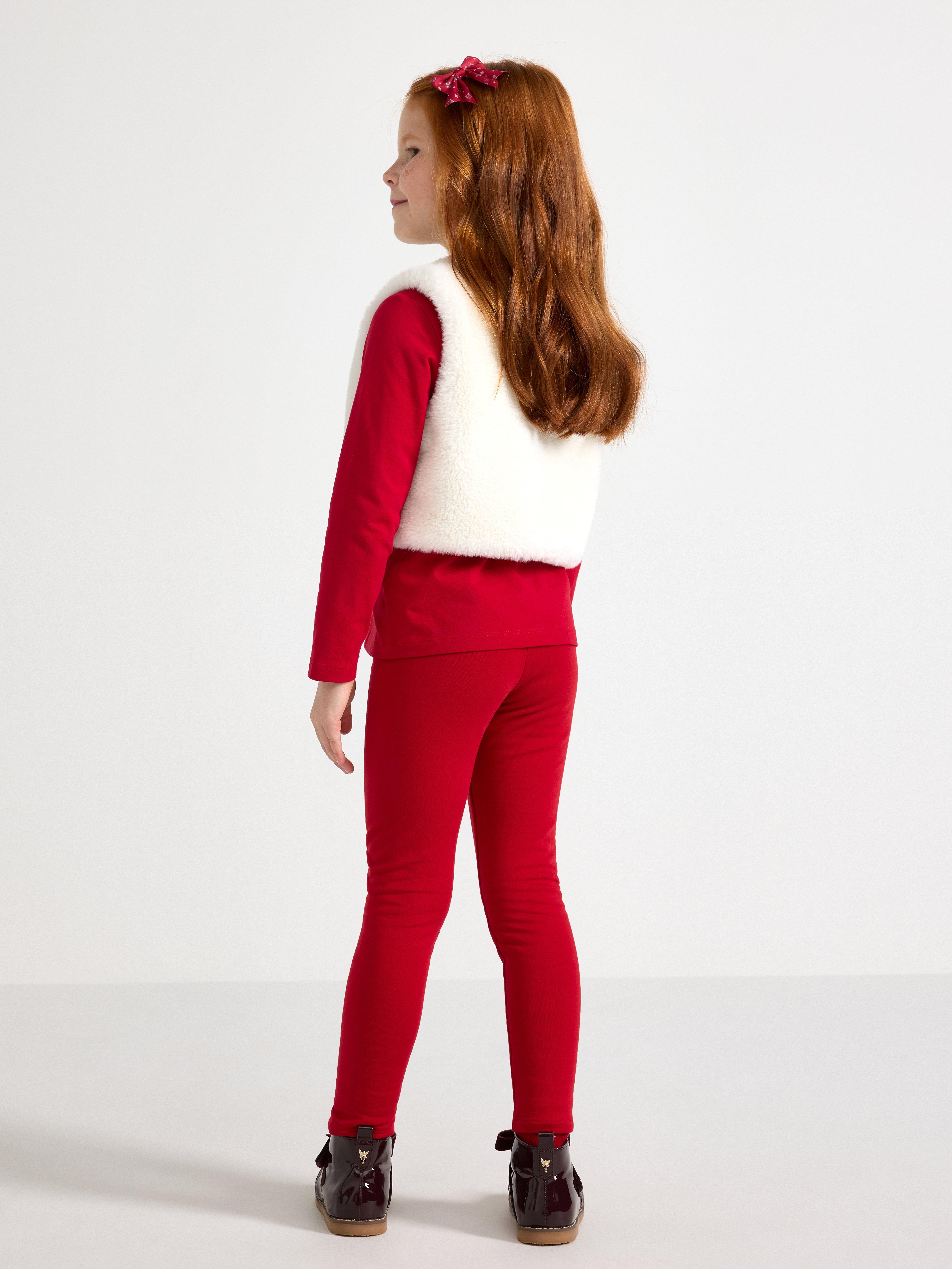 Leggings - Kids Wear - Red