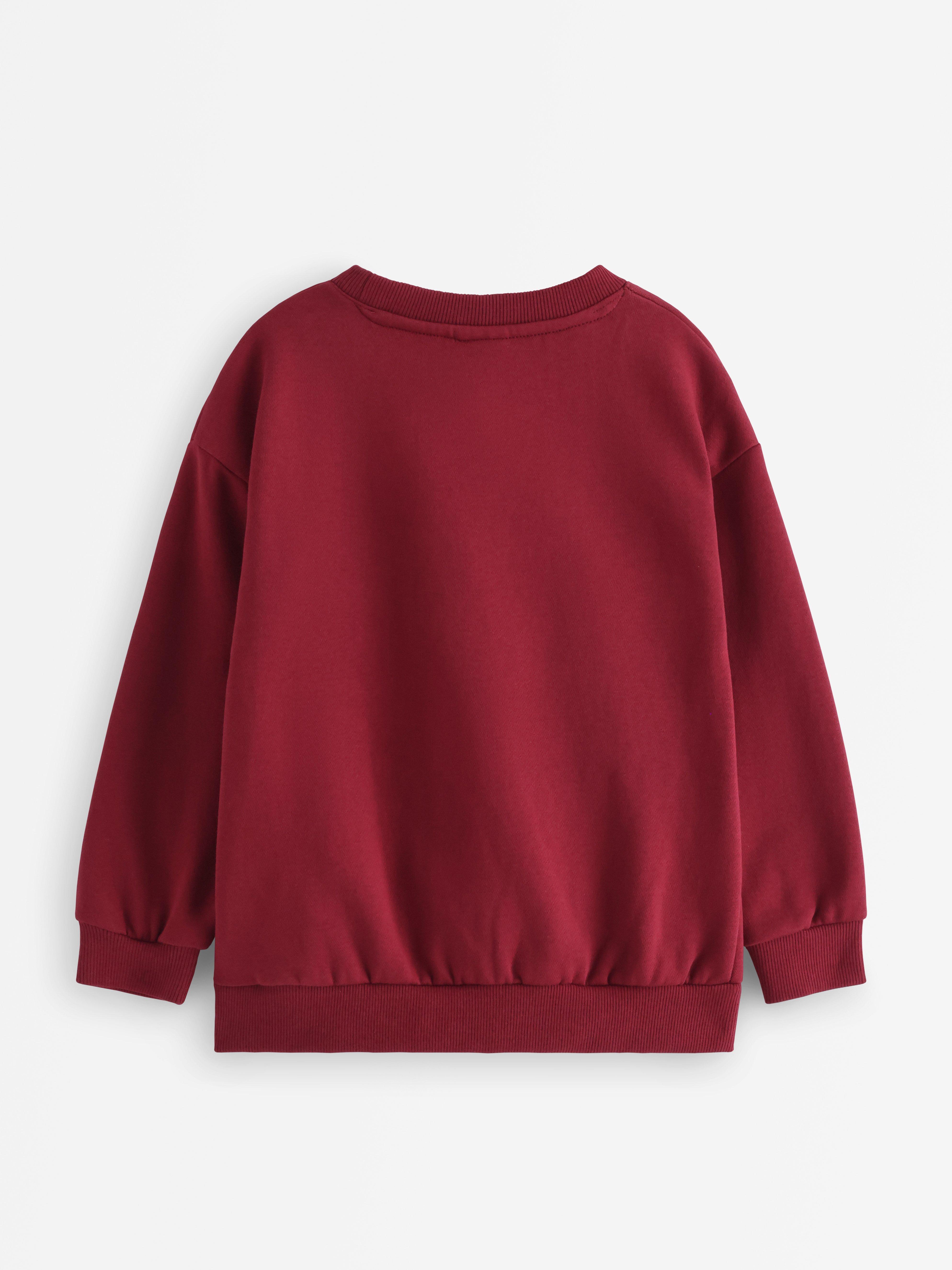 Sweatshirt - Børn - Rød