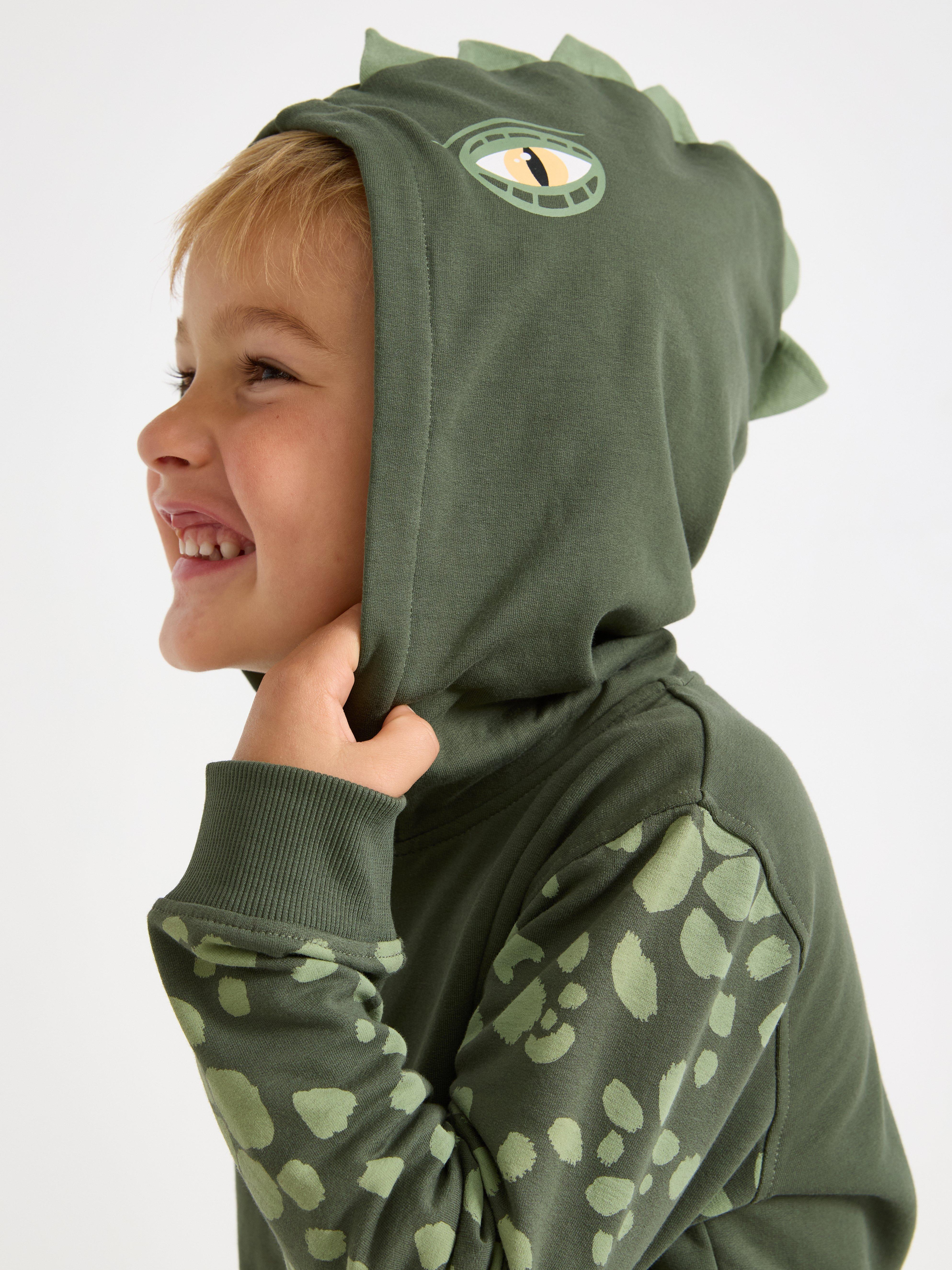 Hooded Jacket -  - Khaki
