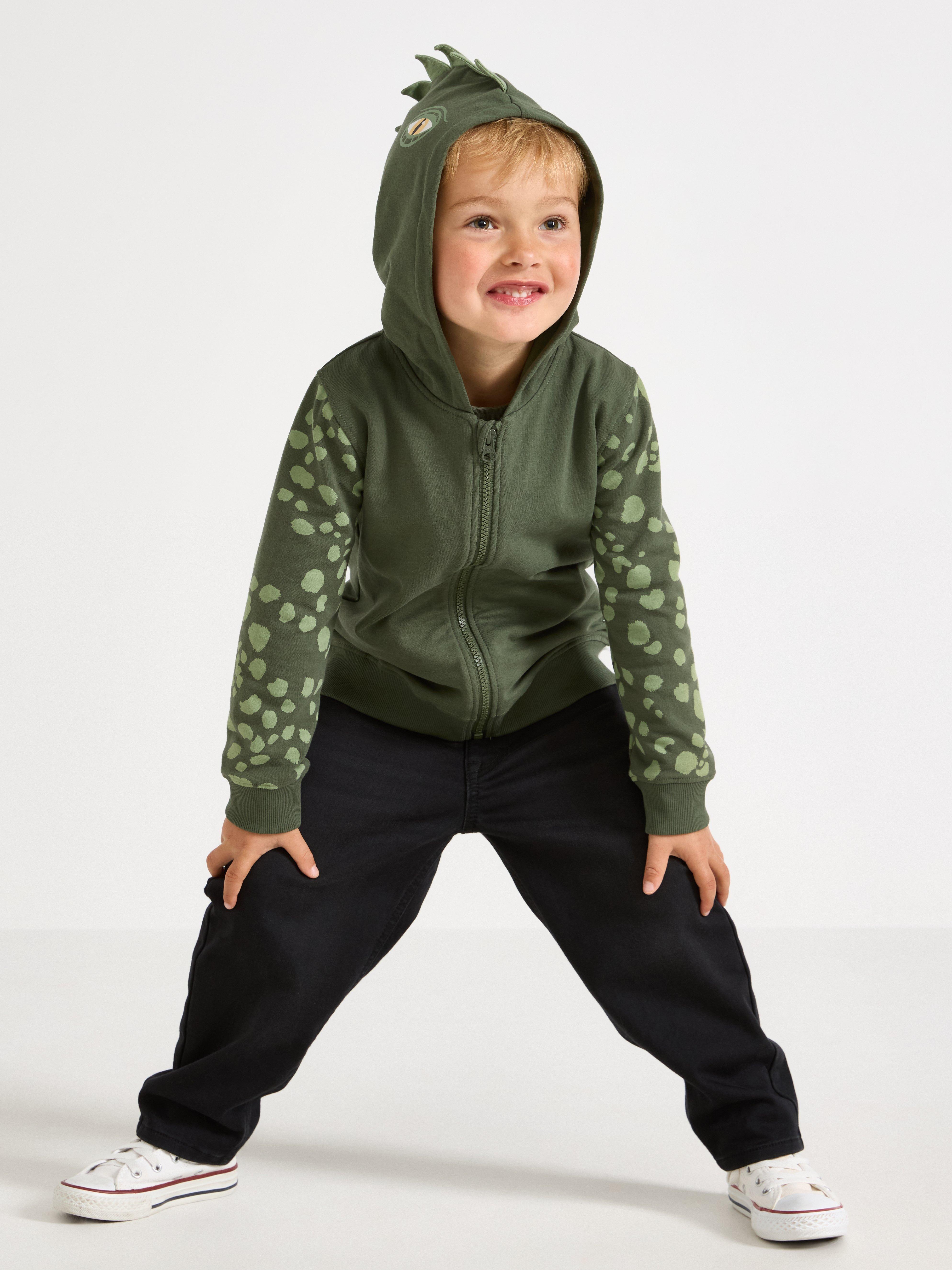 Hooded Jacket -  - Khaki