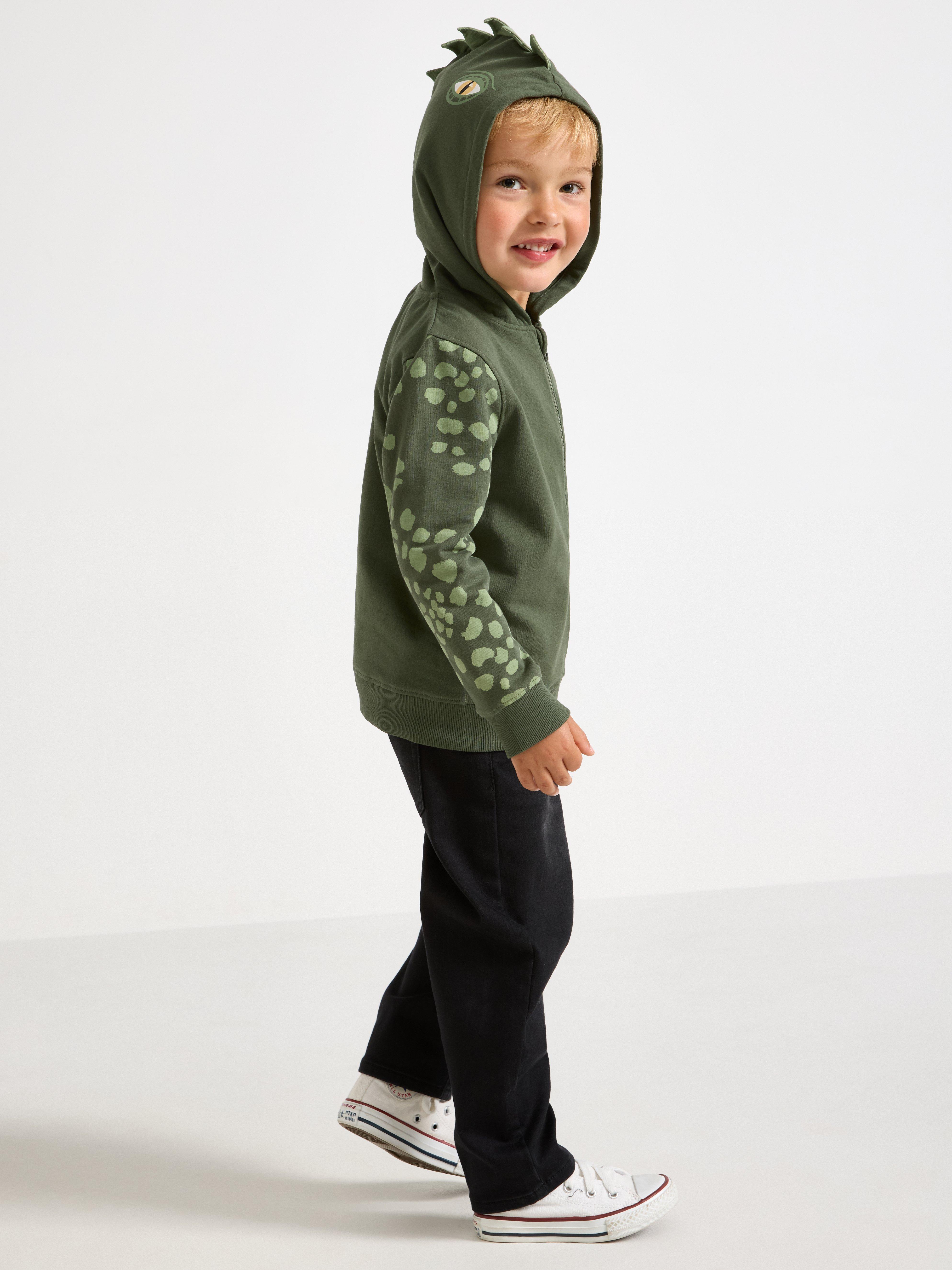 Hooded Jacket -  - Khaki