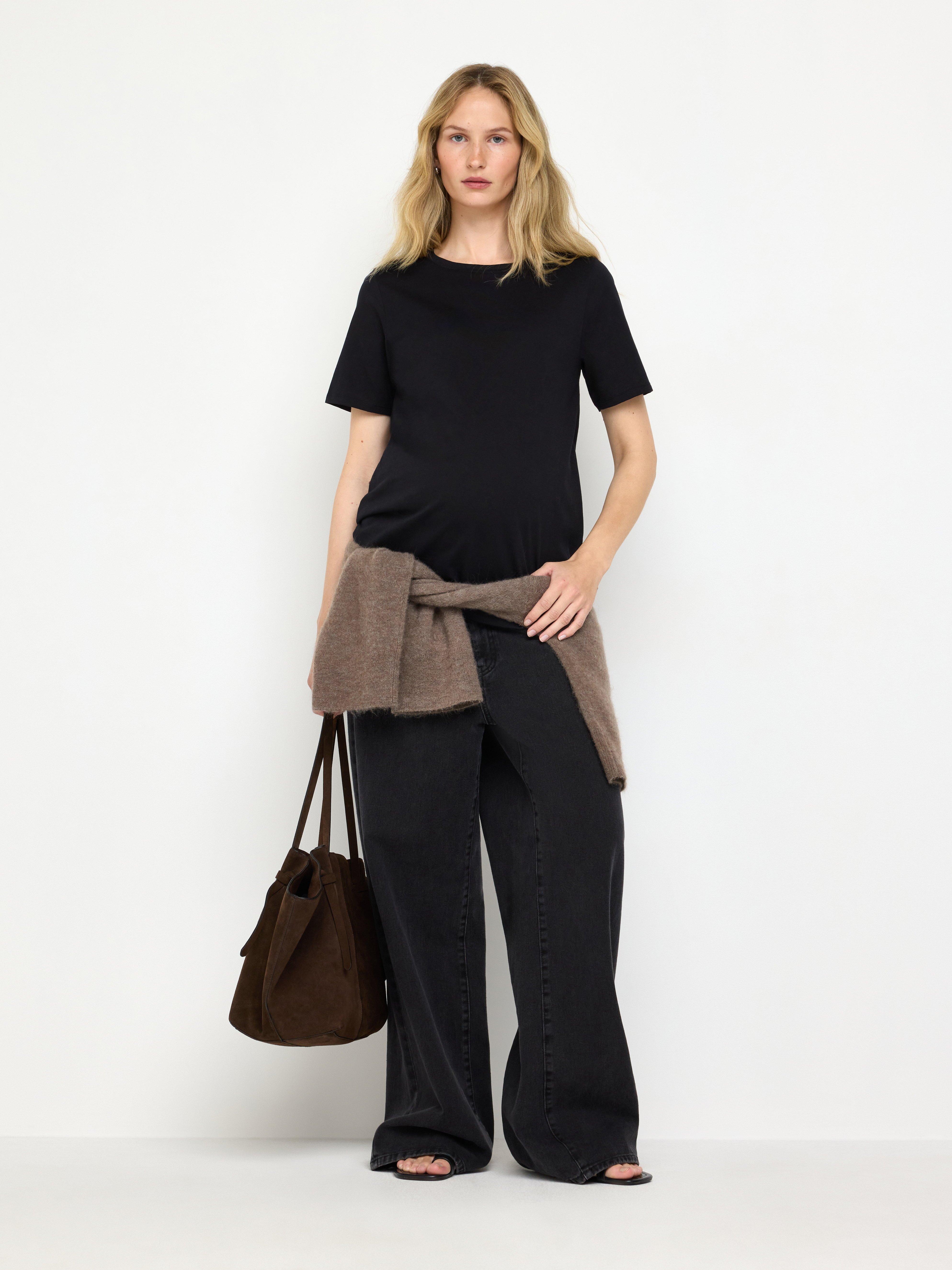 Maternity Top - Womens Wear - Black