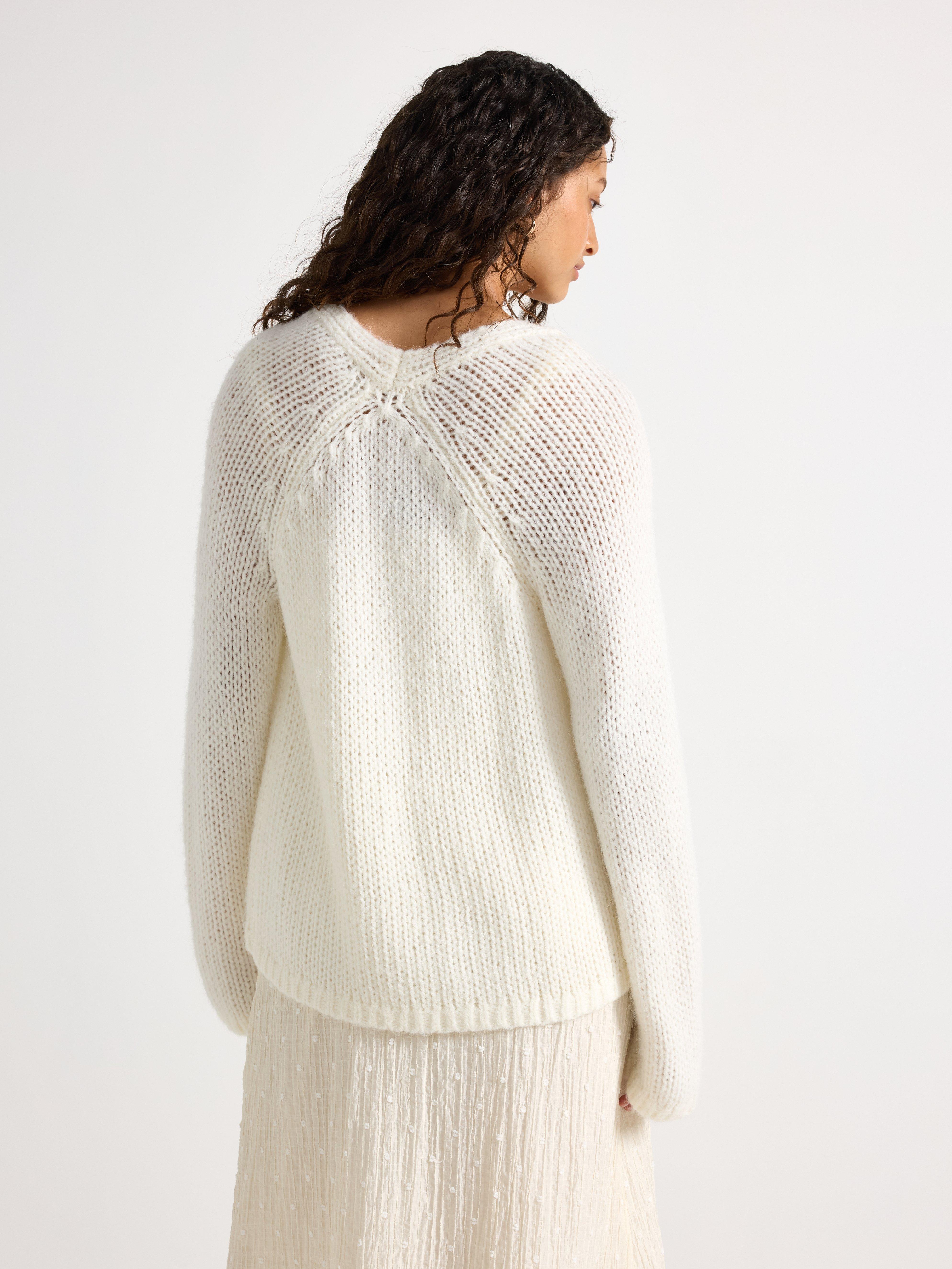 Cardigan - Dam - Vit