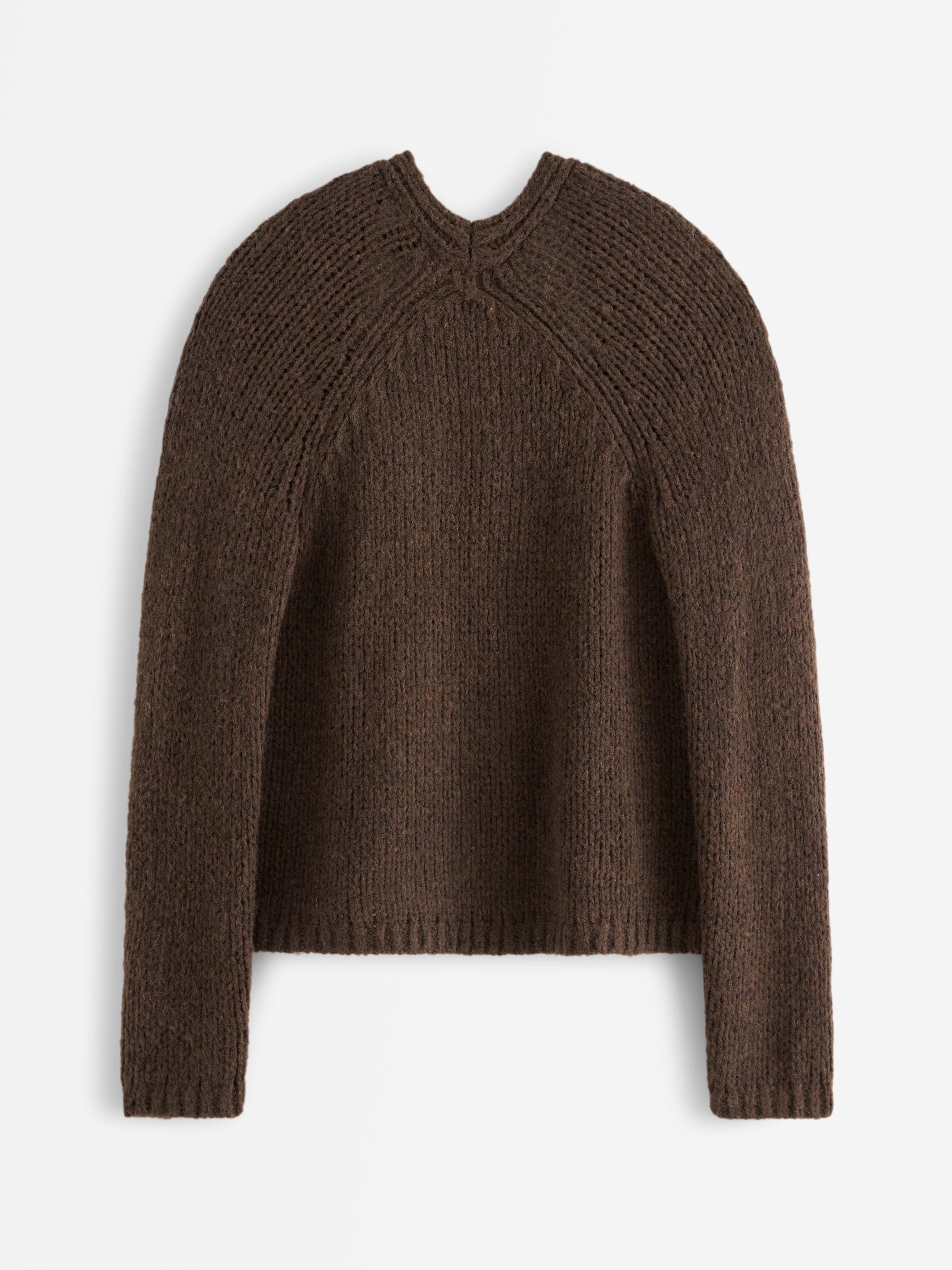 Cardigan - Dam - Brun