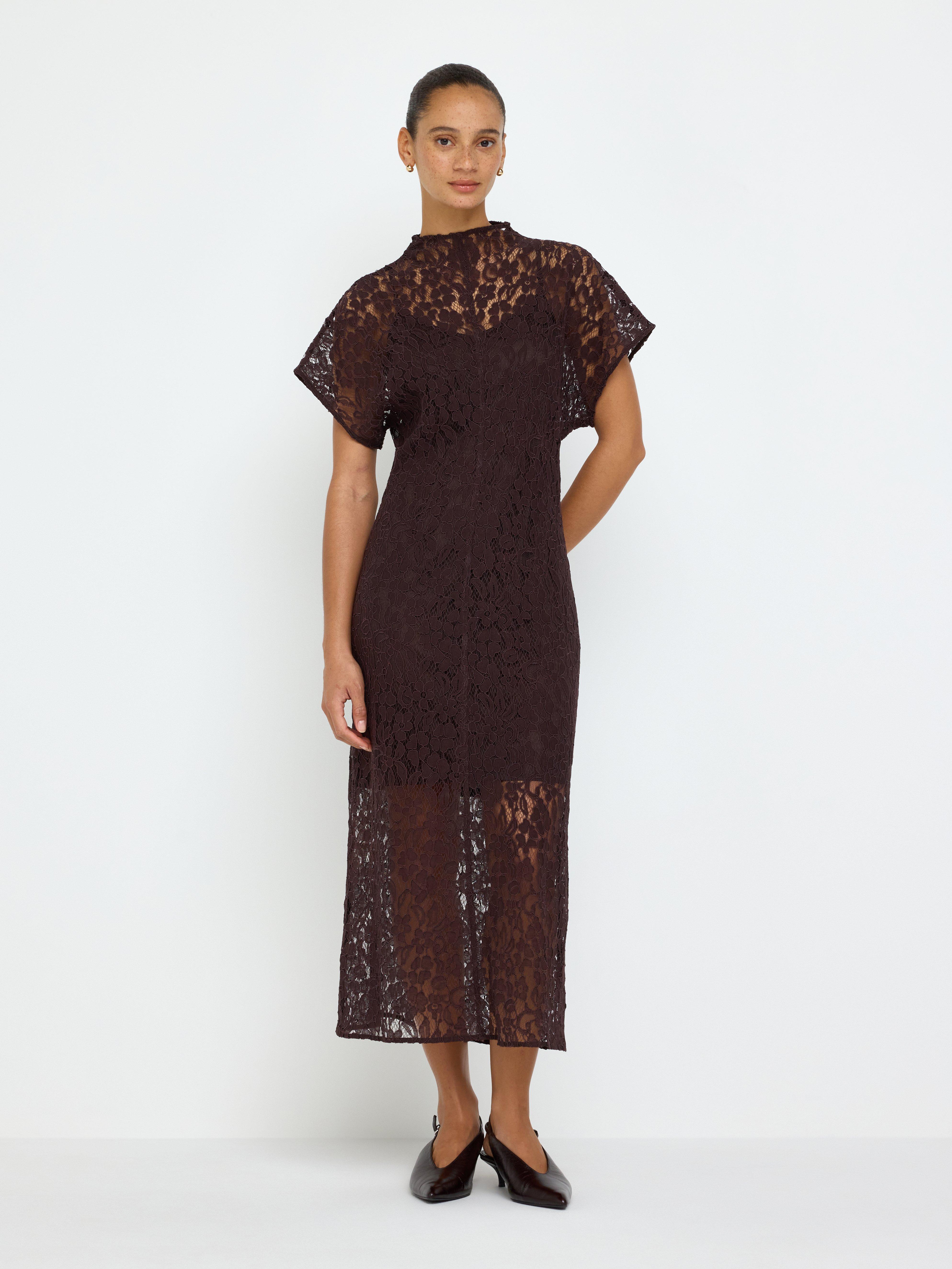 Dress - Womens Wear - Brown
