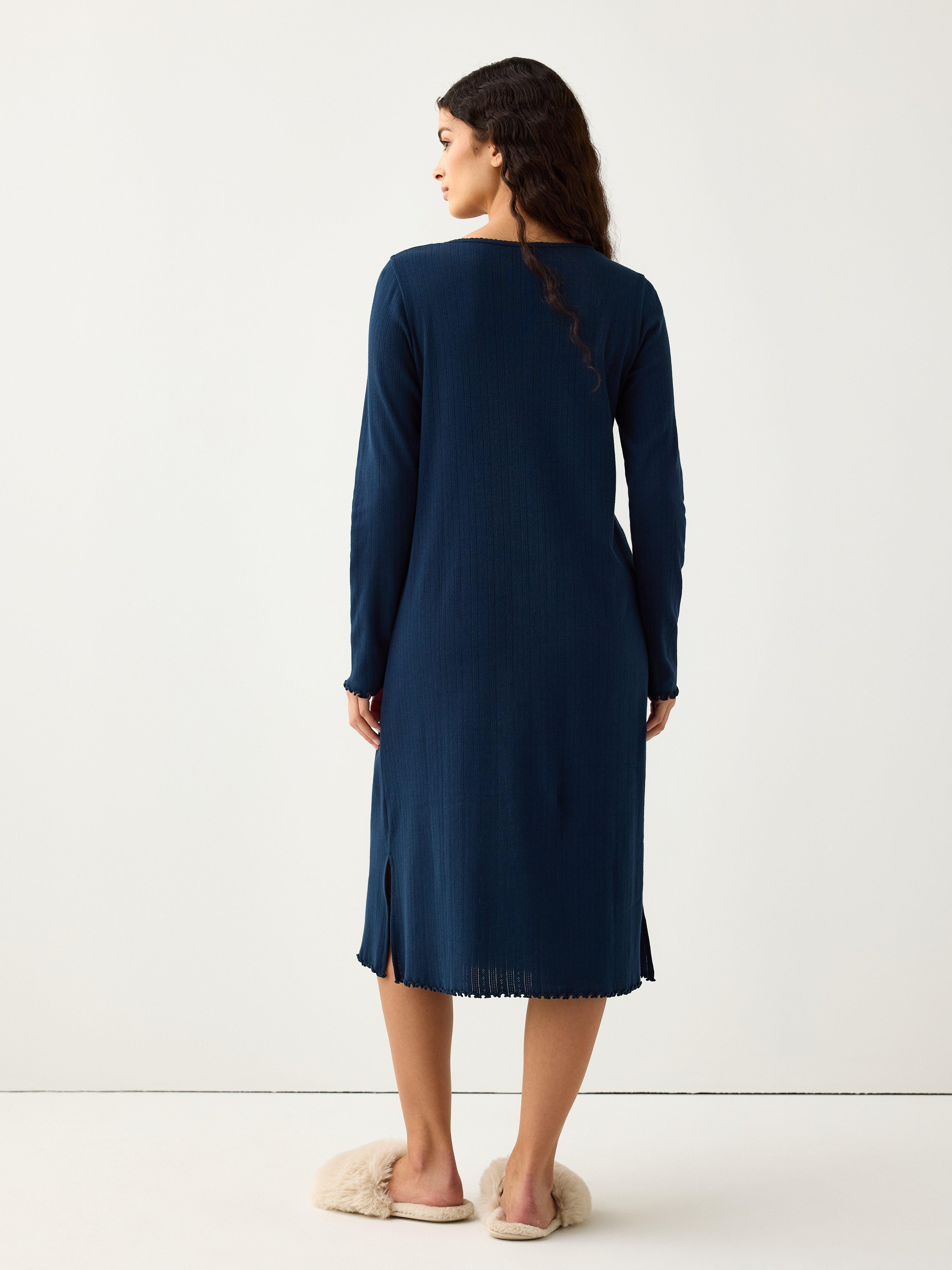 Night Dress - Lingerie - Blue