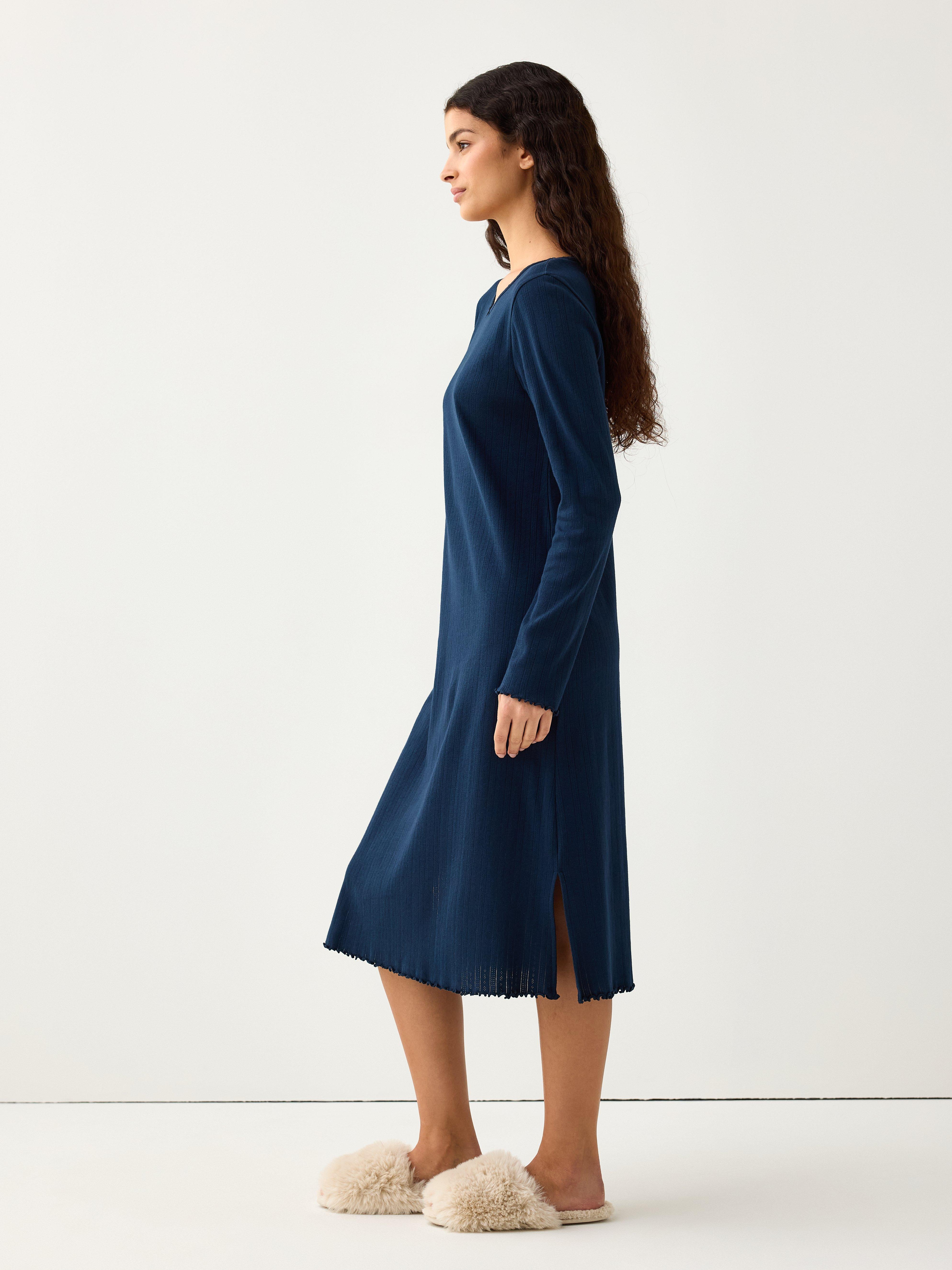 Night Dress - Lingerie - Blue