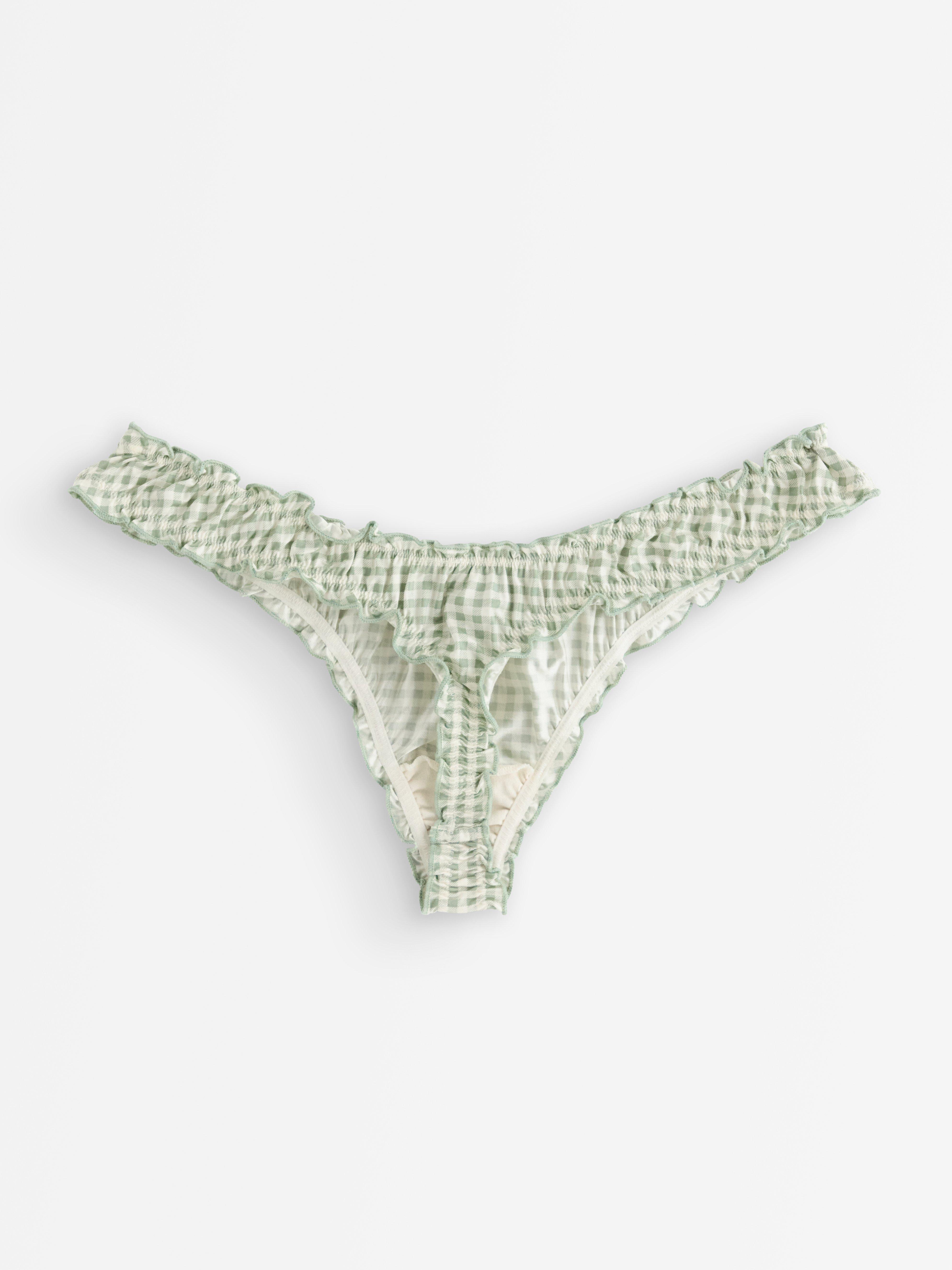 Thong Low - Lingerie - Green