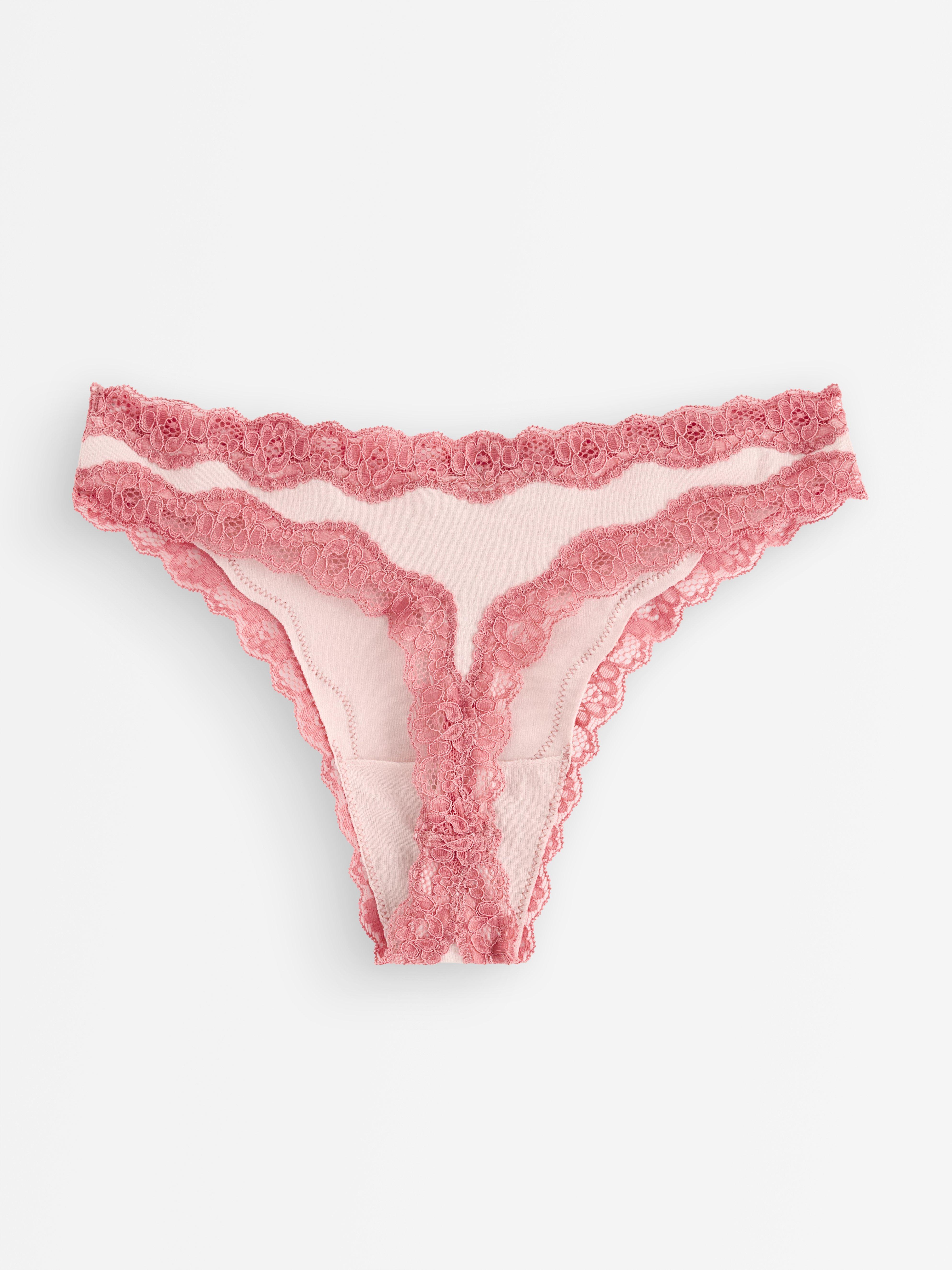 Stringtruse med normalt liv - Undertøy - Rosa