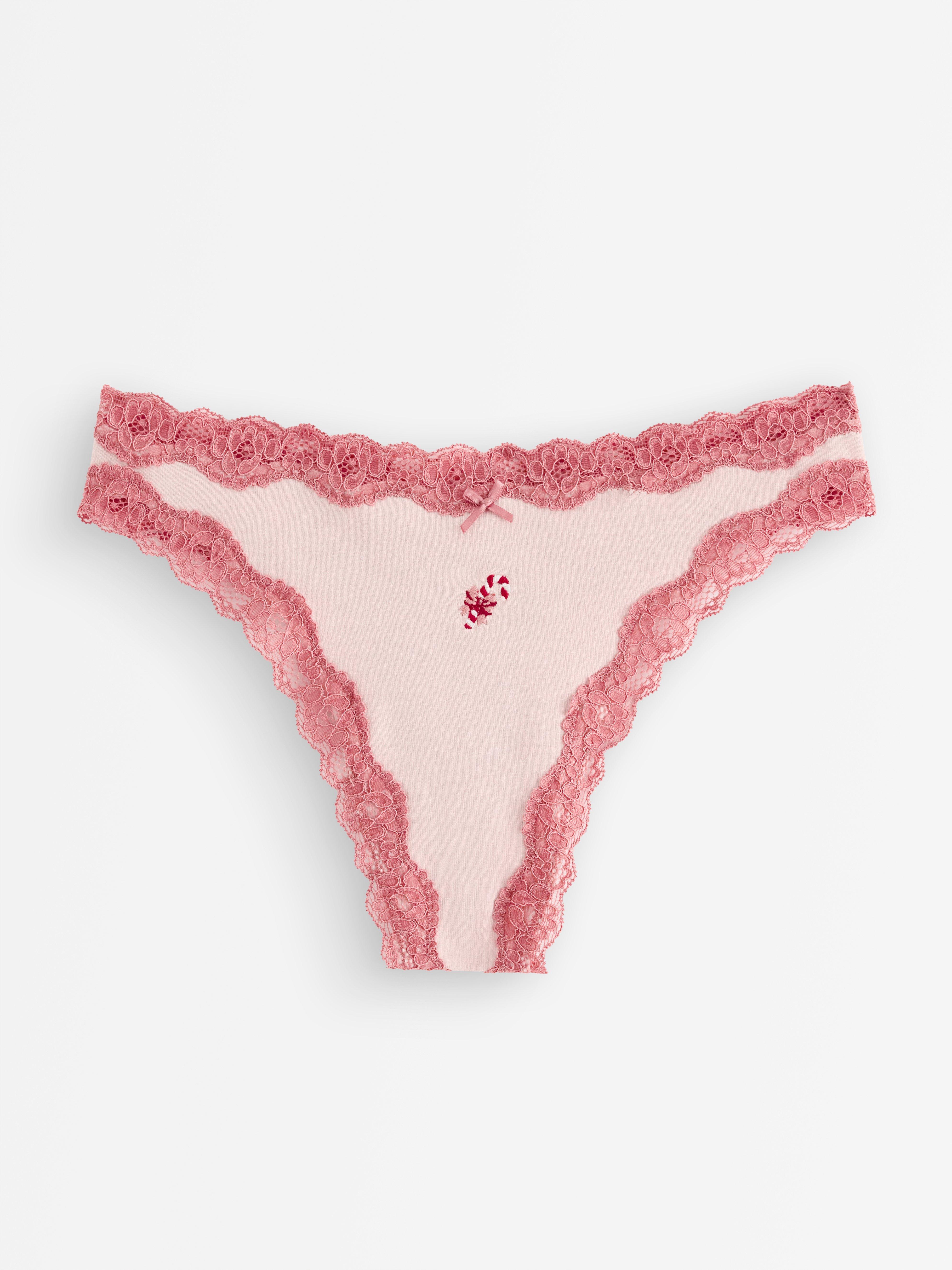 Stringtruse med normalt liv - Undertøy - Rosa