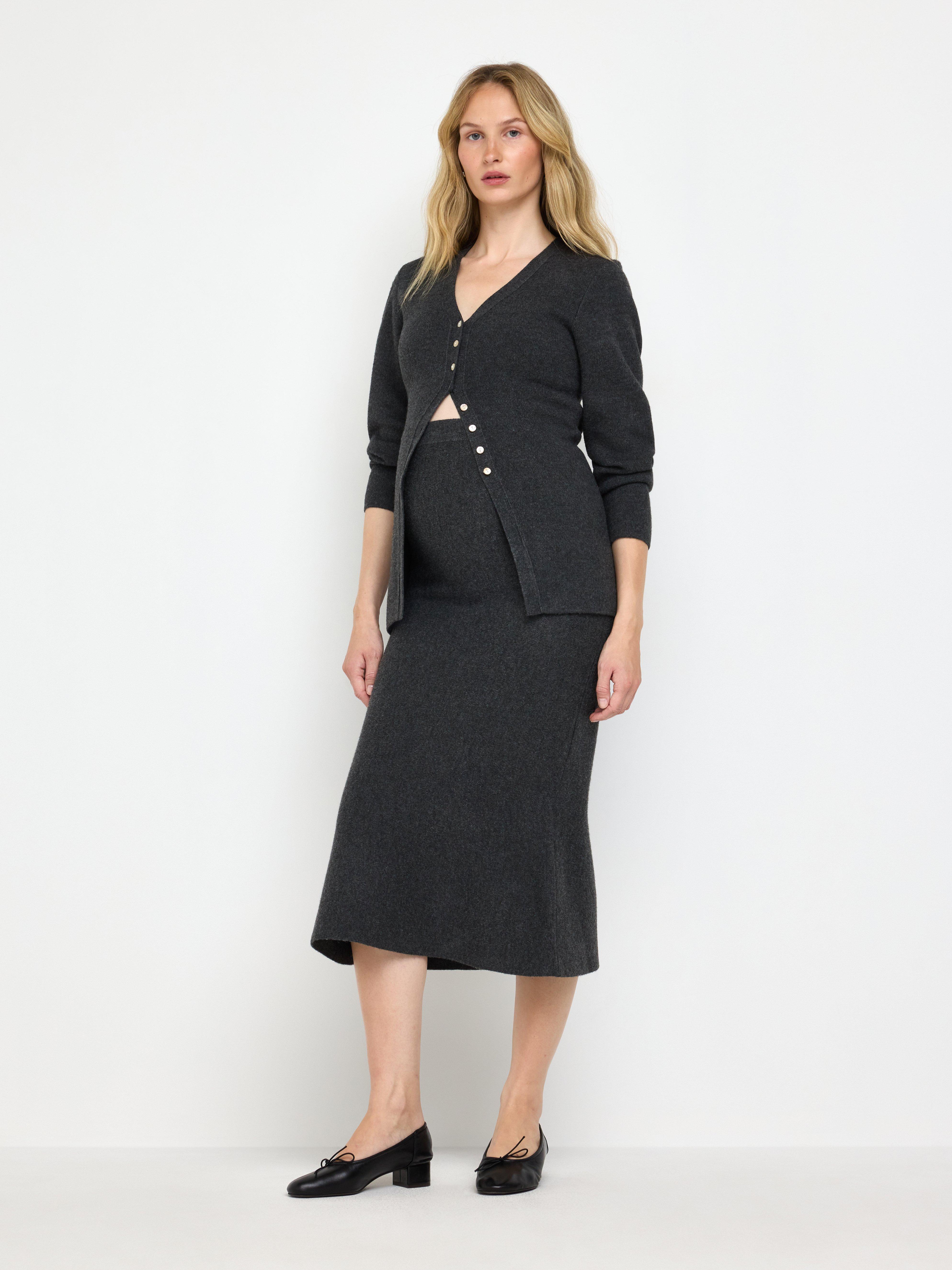 Maternity Skirt -  - Grey