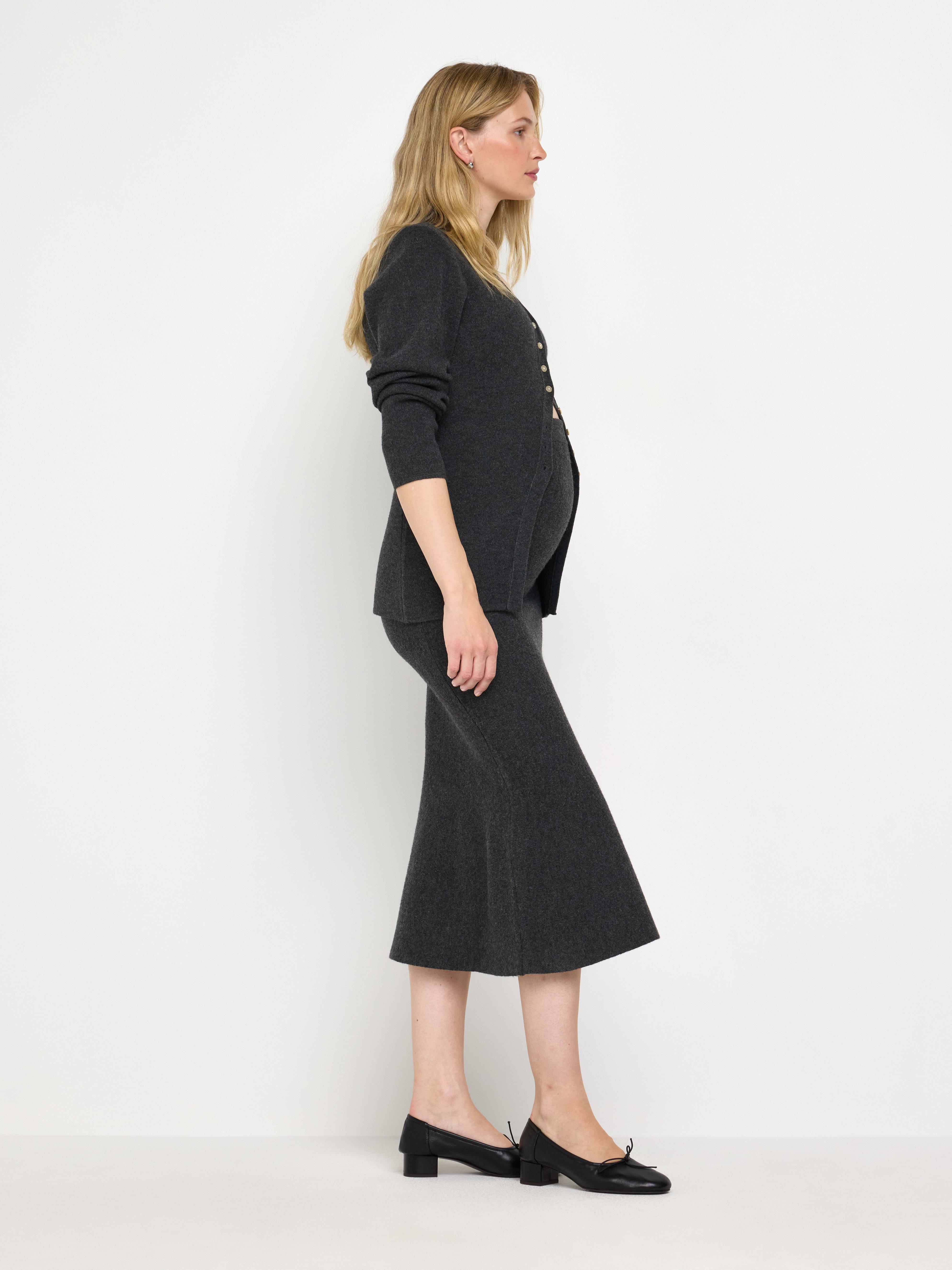 Maternity Skirt -  - Grey