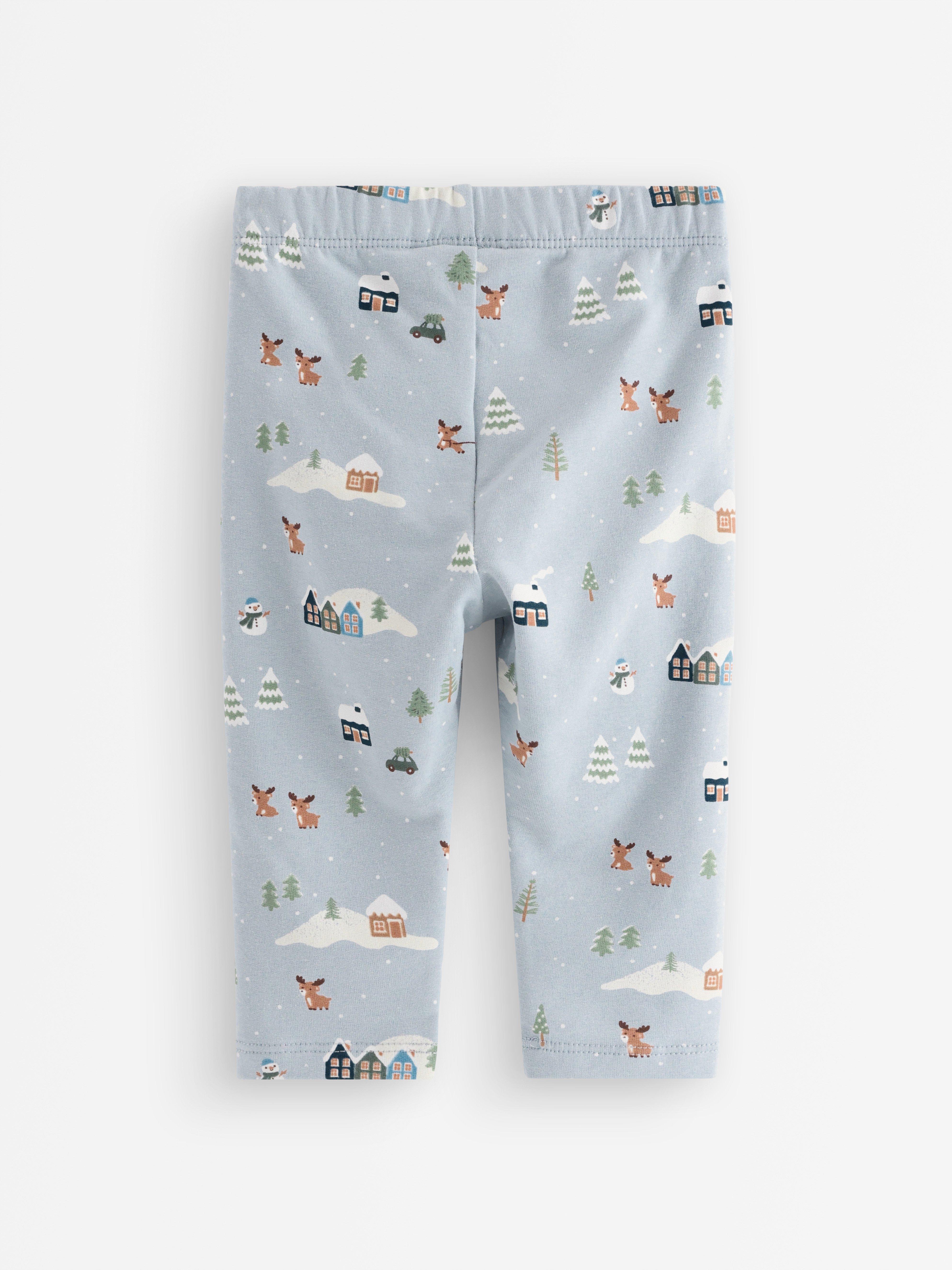 Leggings - Barn - Blå