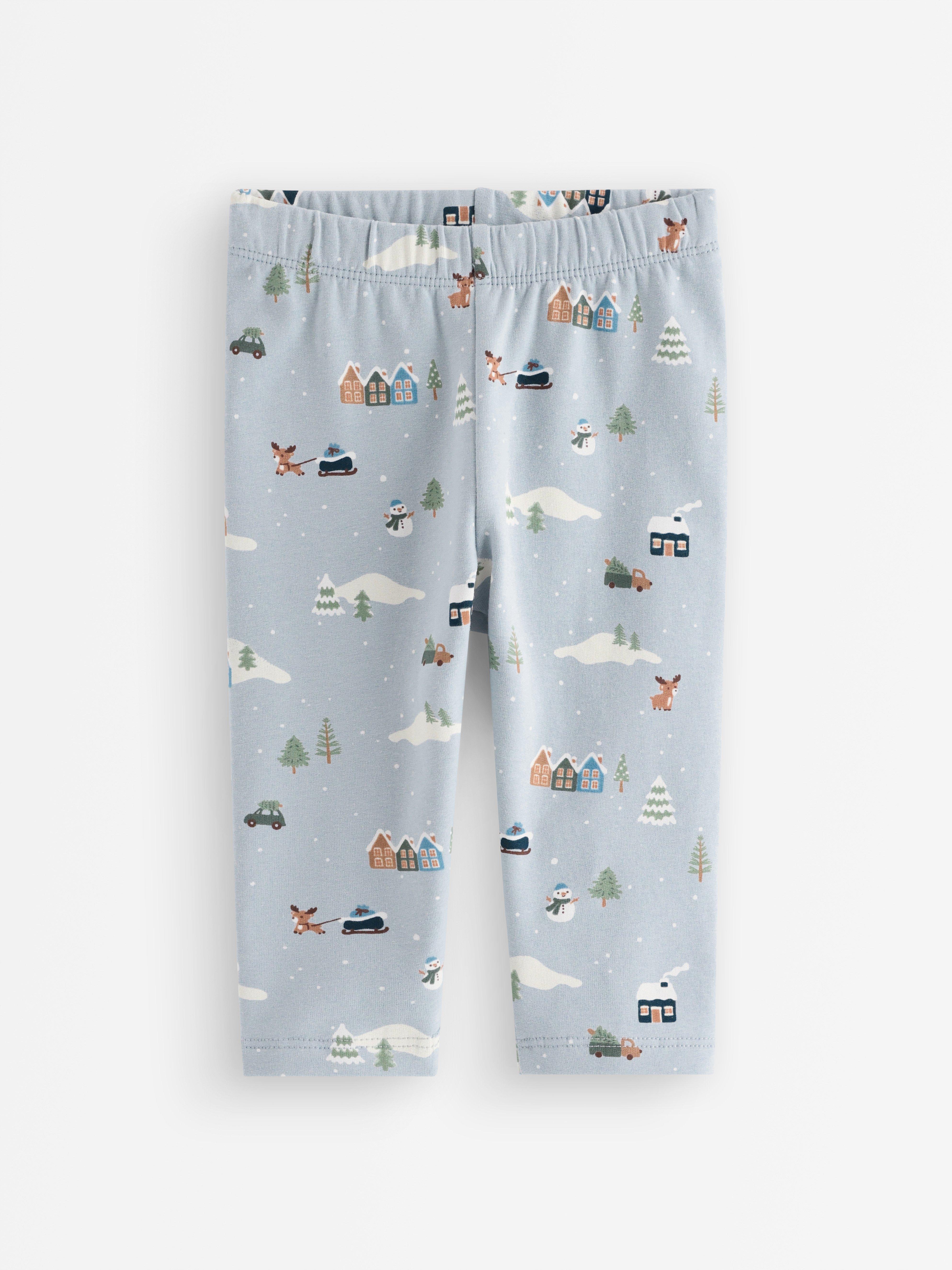 Leggings - Barn - Blå