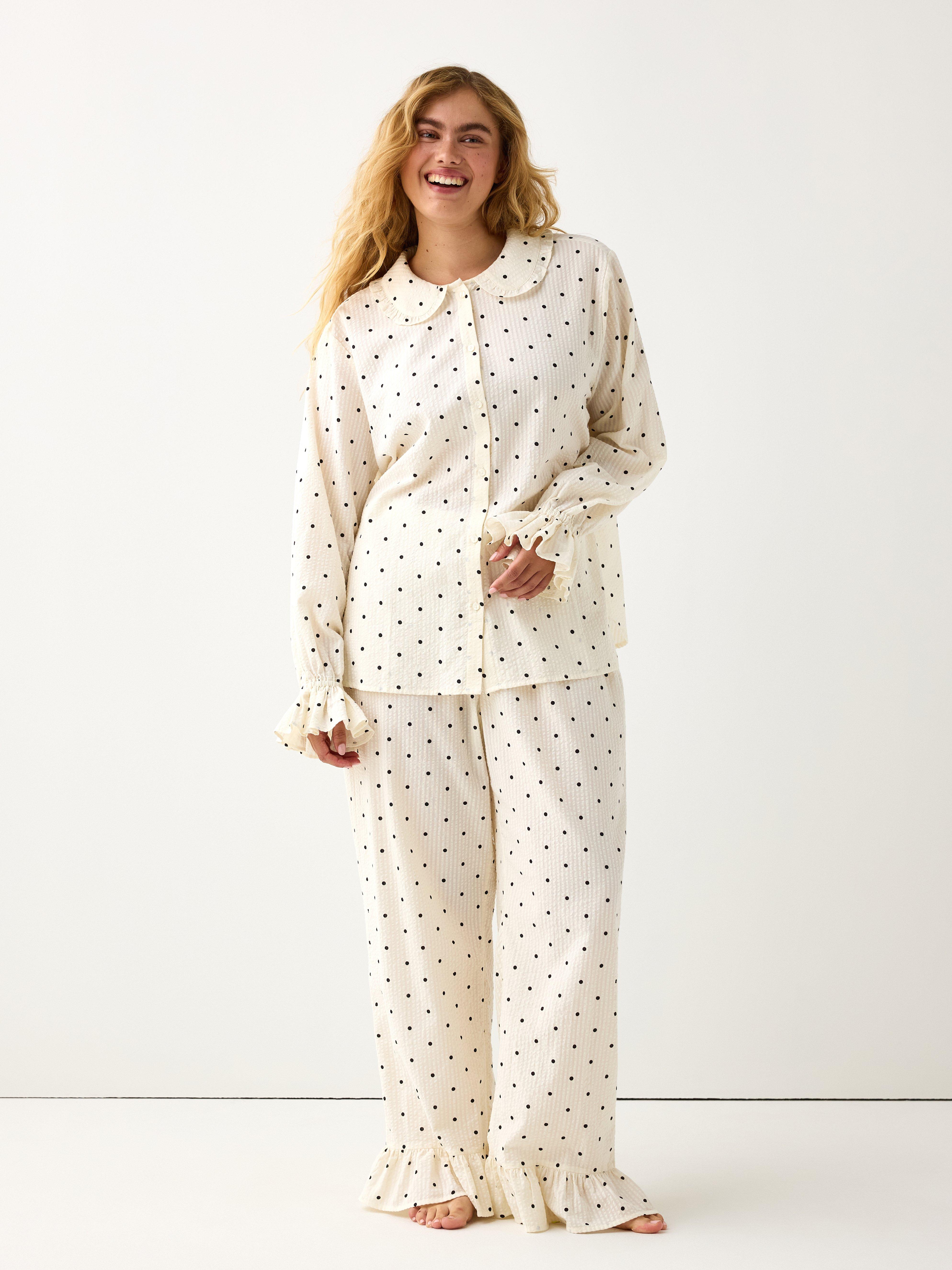 Pyjamapaita - Alusvaatteet - Valkoinen