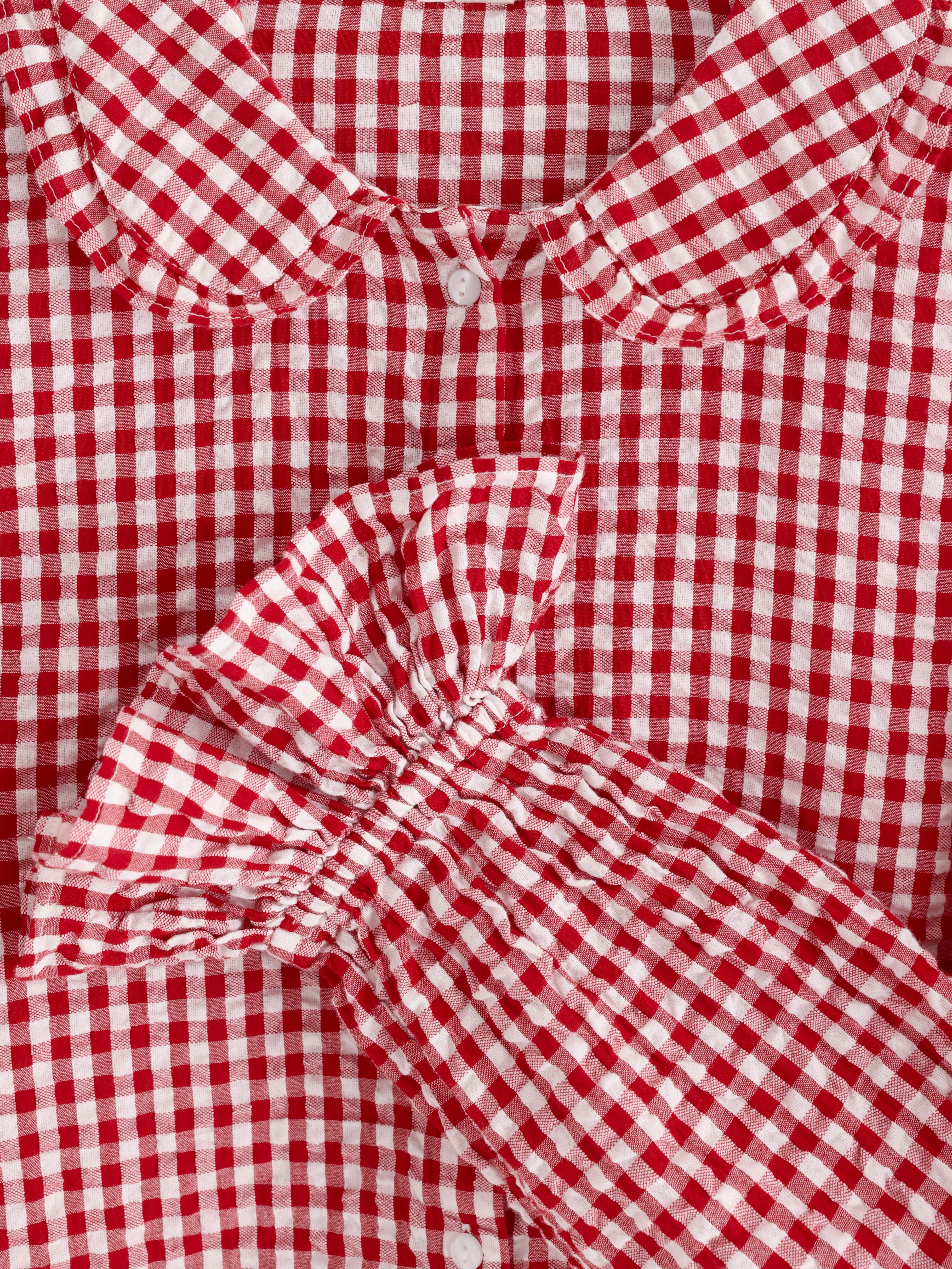 Pyjamasskjorte - Undertøy - Rød