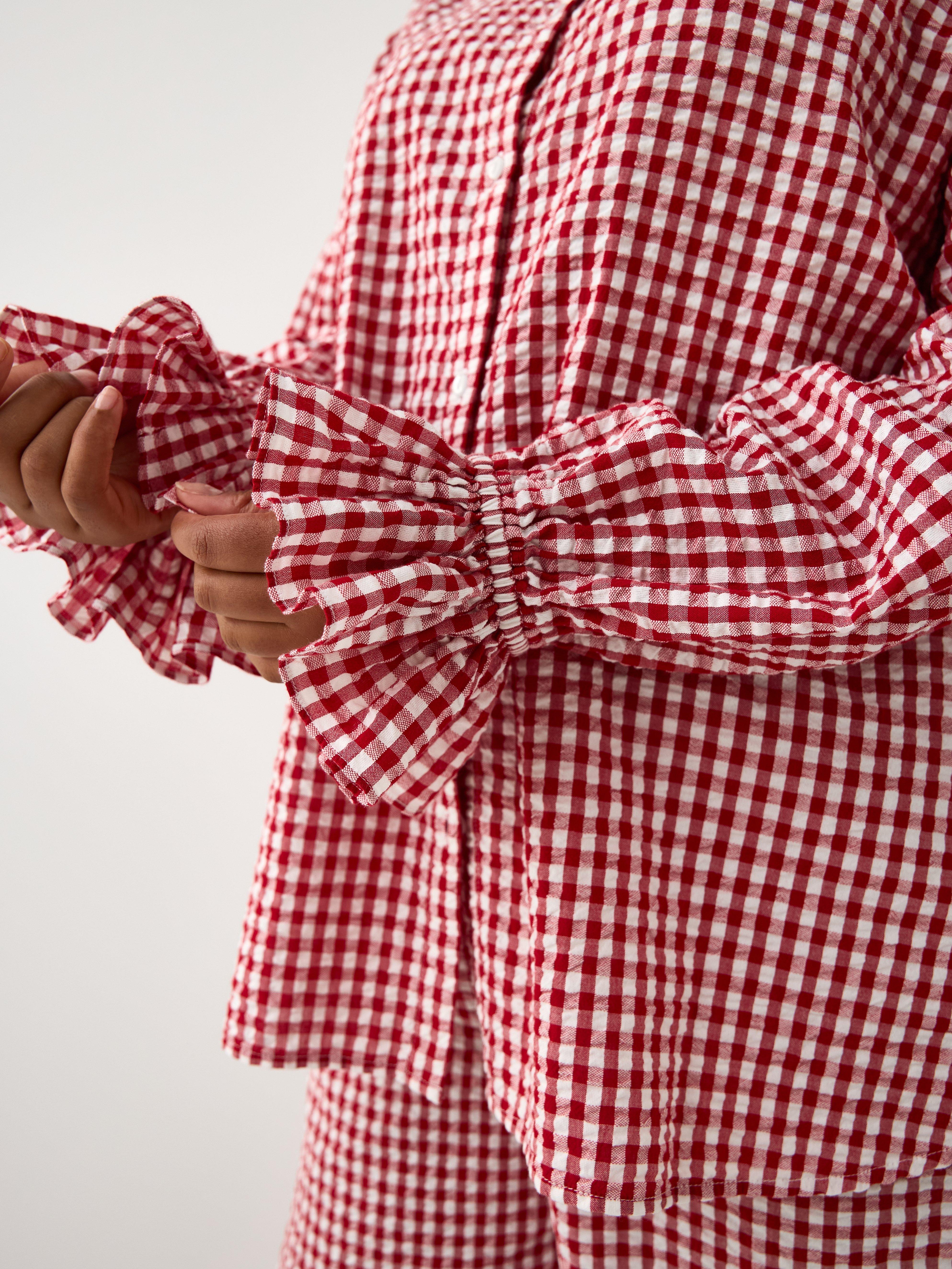 Pyjama Shirt - Lingerie - Red