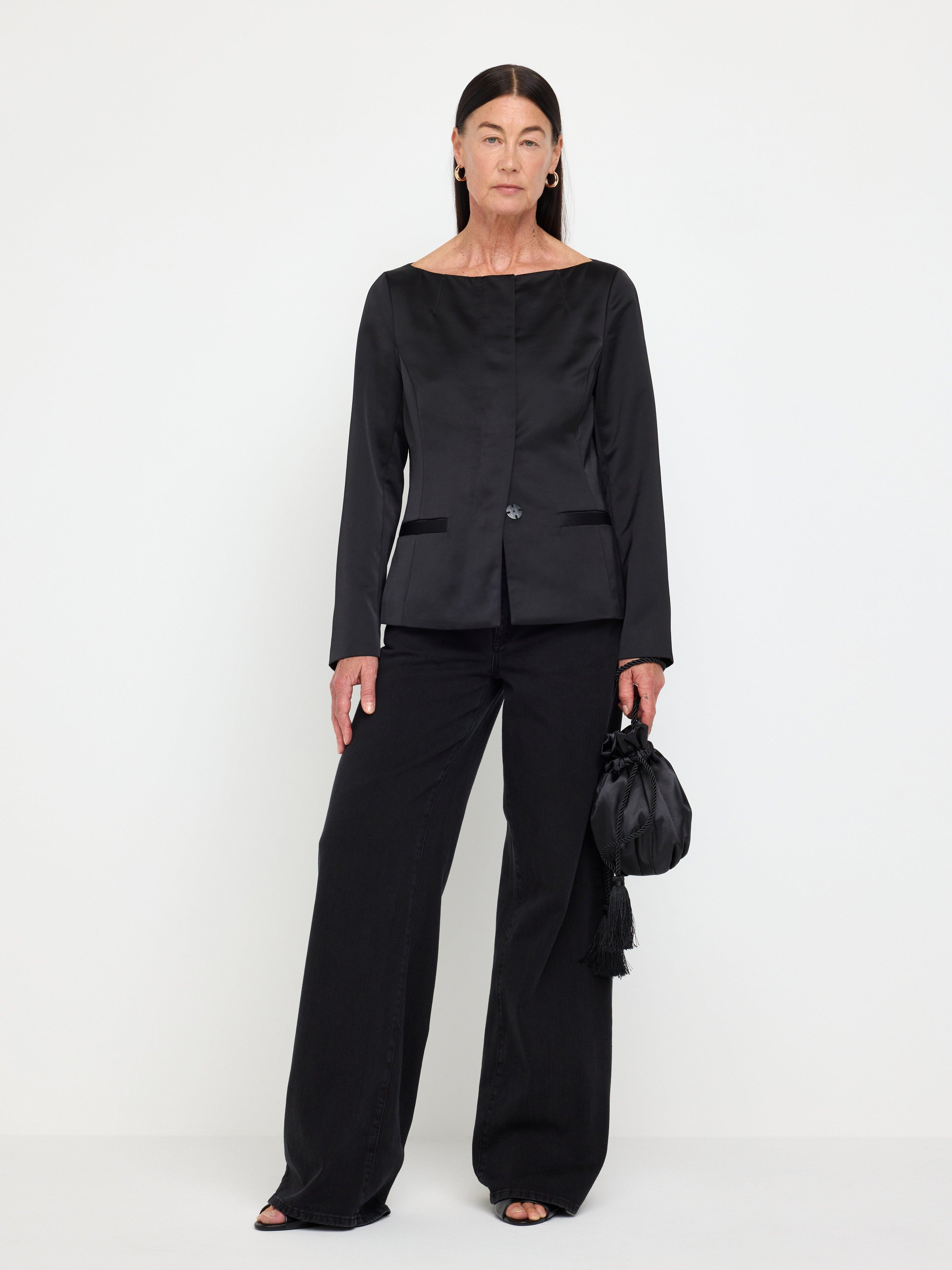 Blazer - Womens Wear - Black