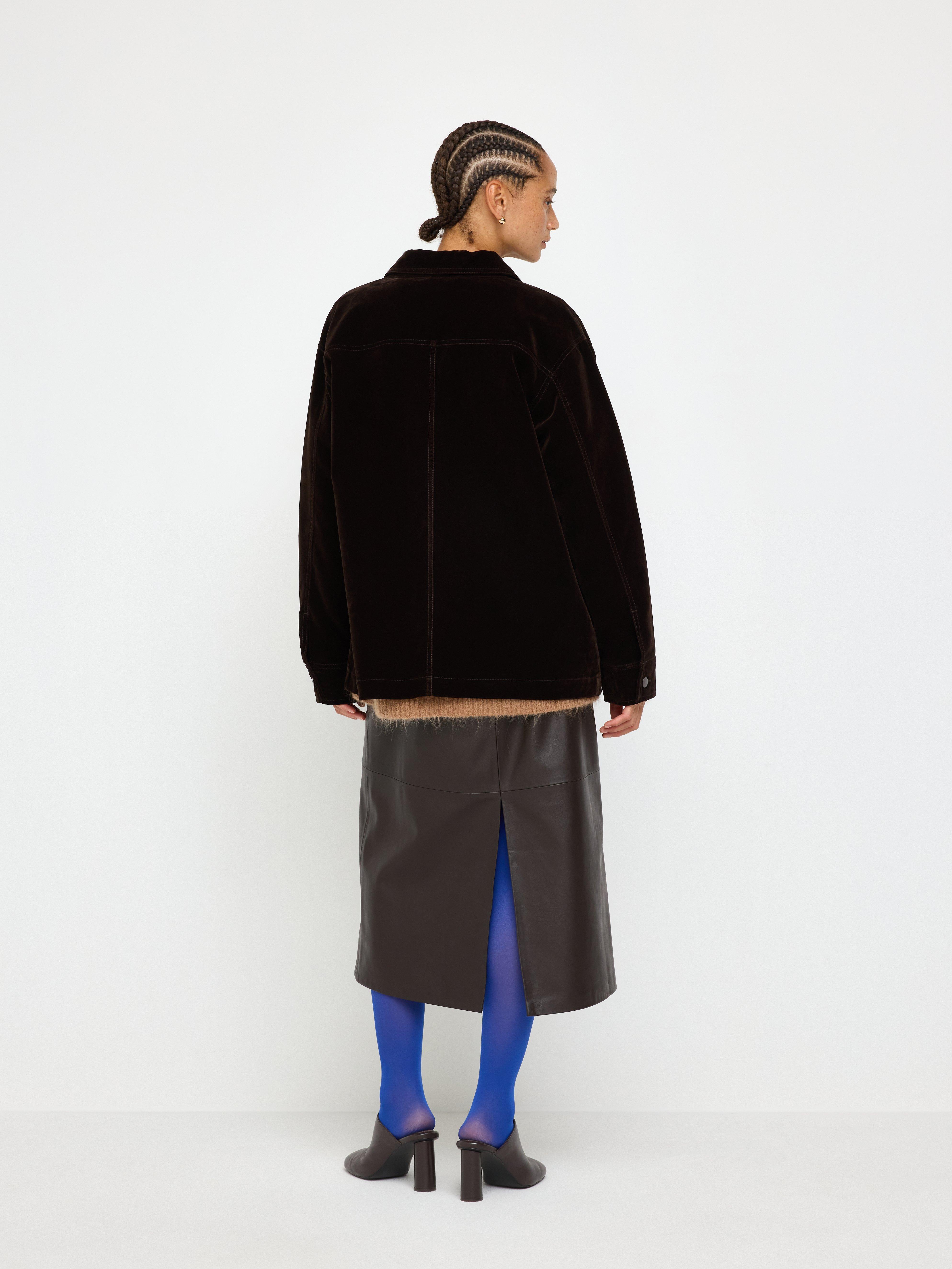 Jacket - Womens Wear - Brown
