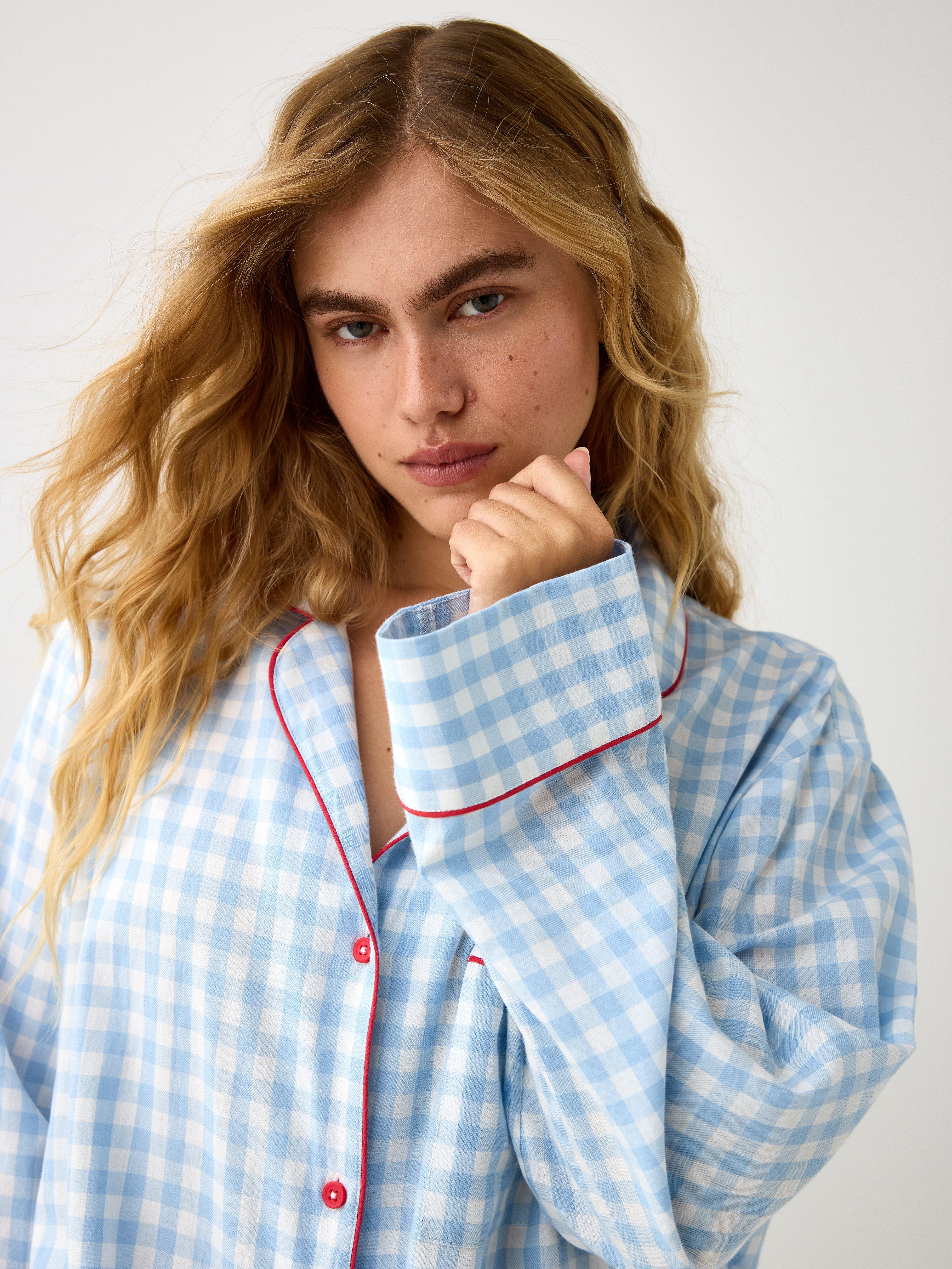 Pyjama Shirt - Lingerie - Blue