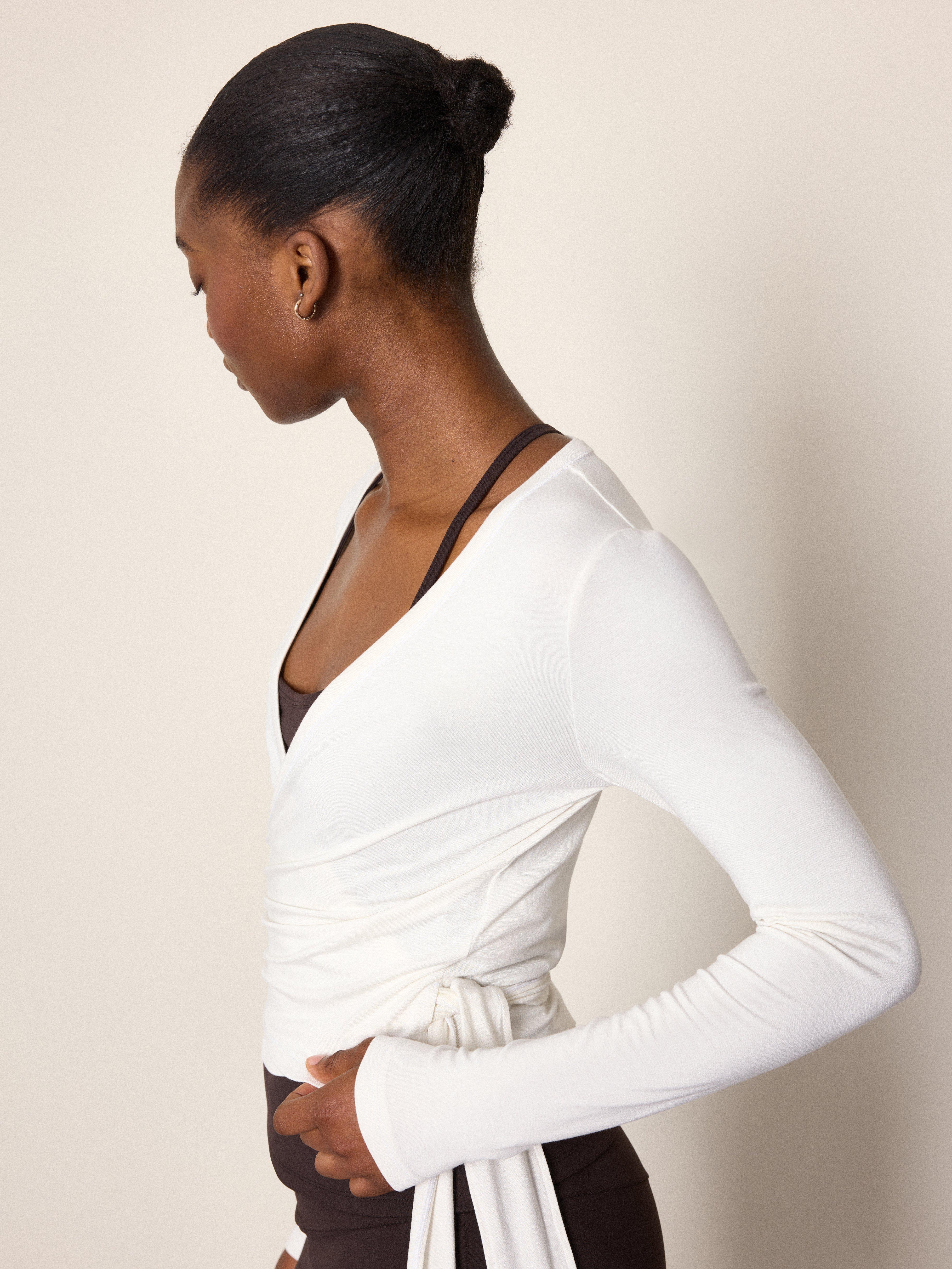 Wrap top - Womens Wear - White