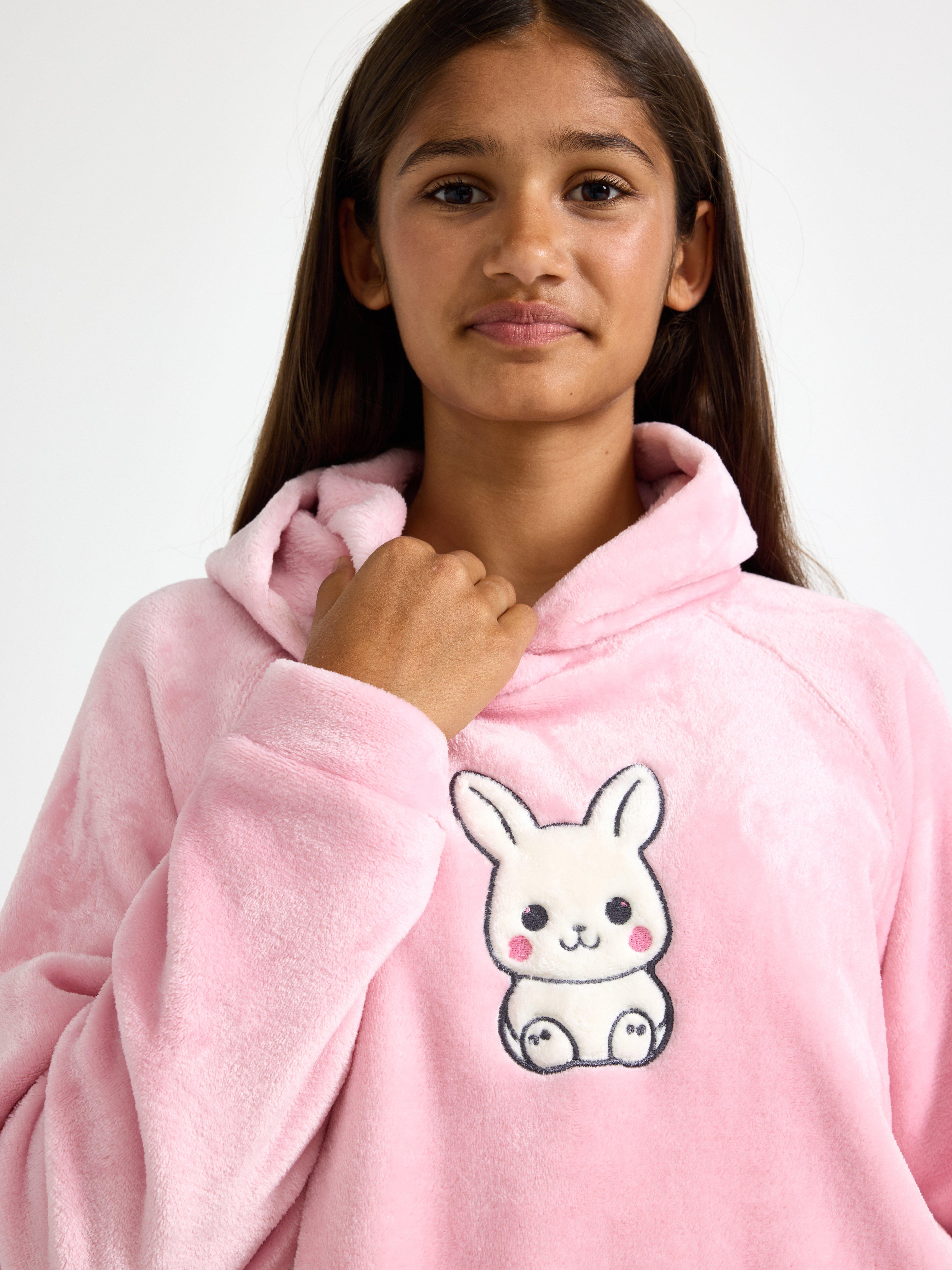Hooded Sweatshirt -  - Pink
