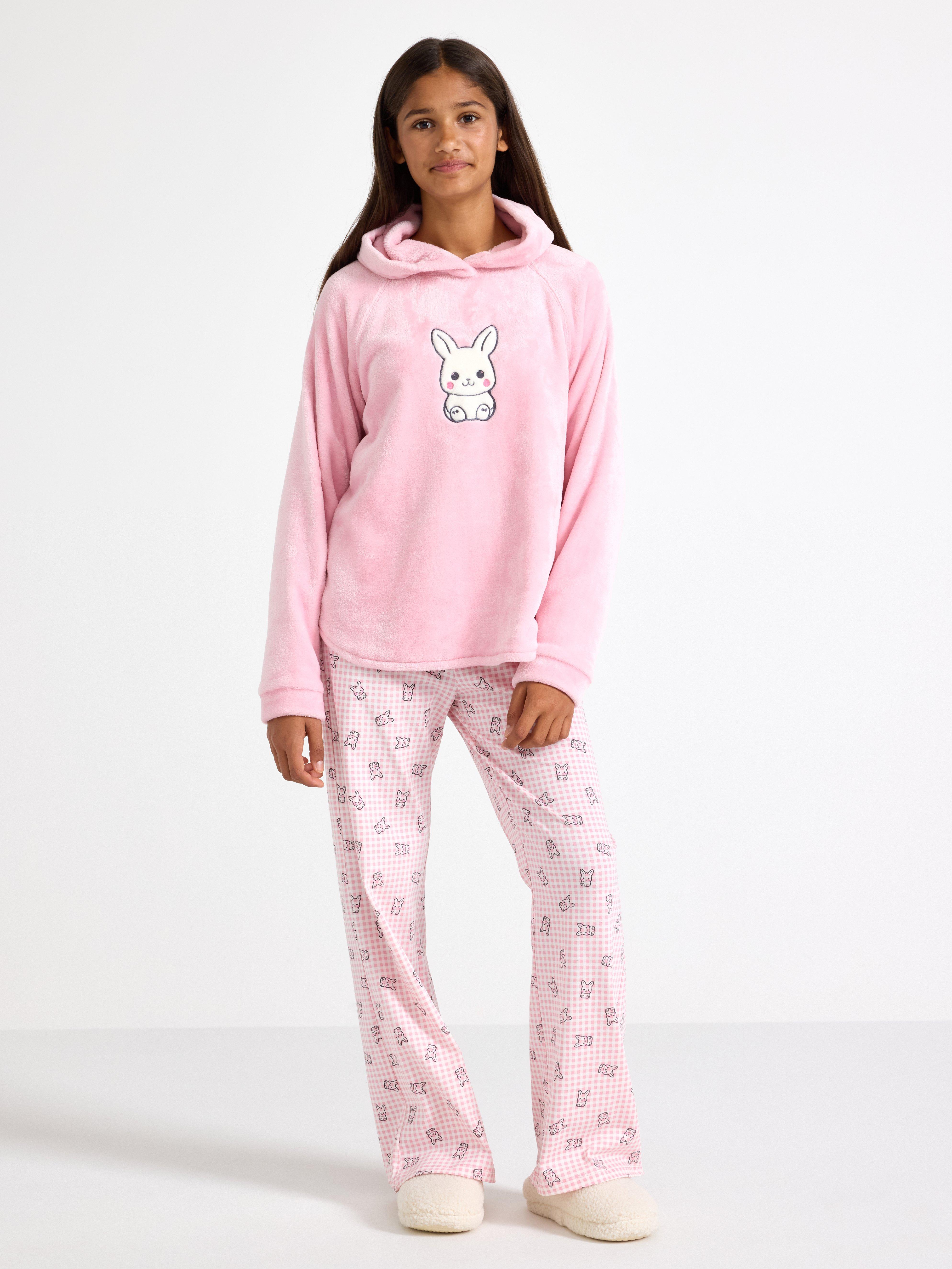 Hooded Sweatshirt -  - Pink