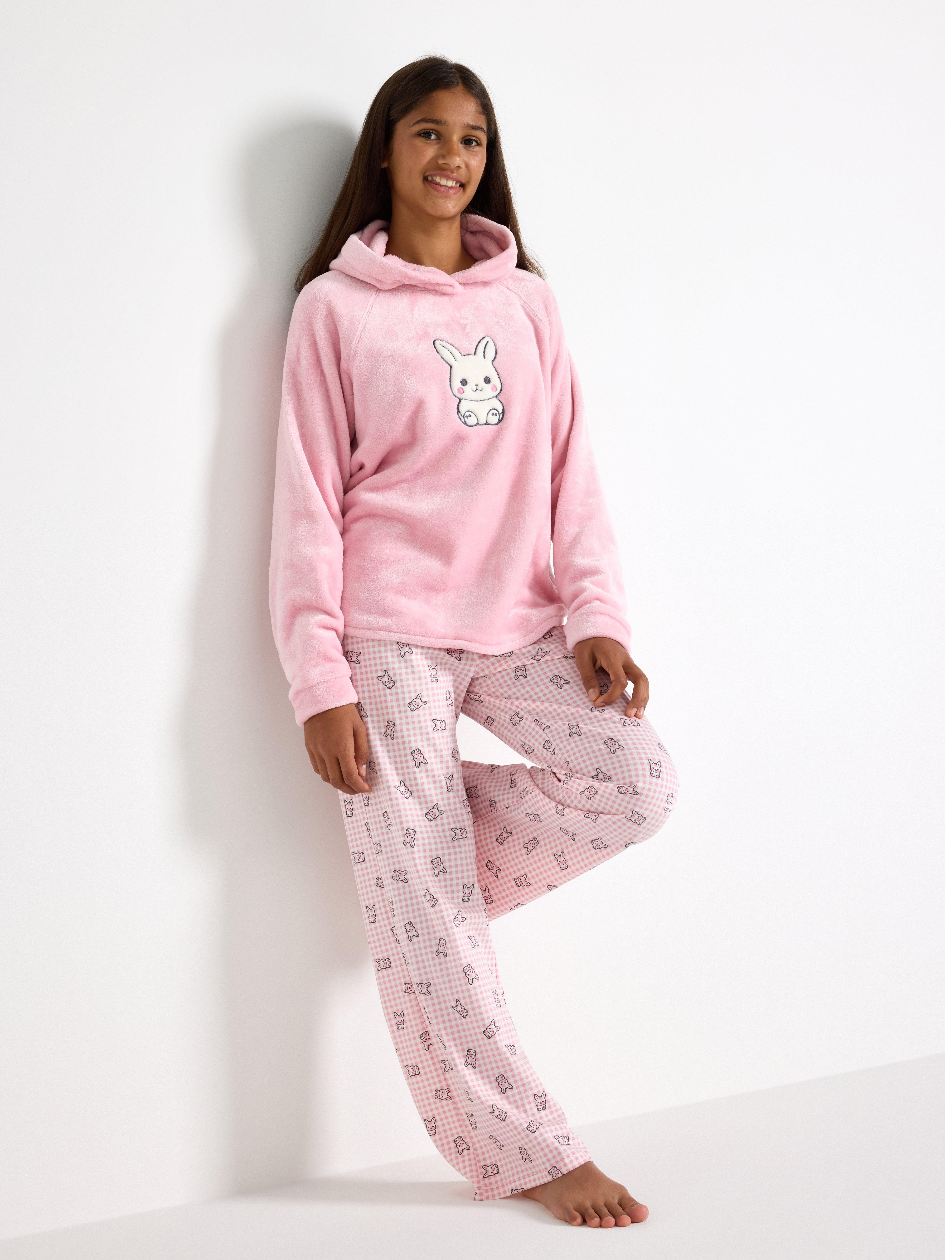 Hooded Sweatshirt -  - Pink