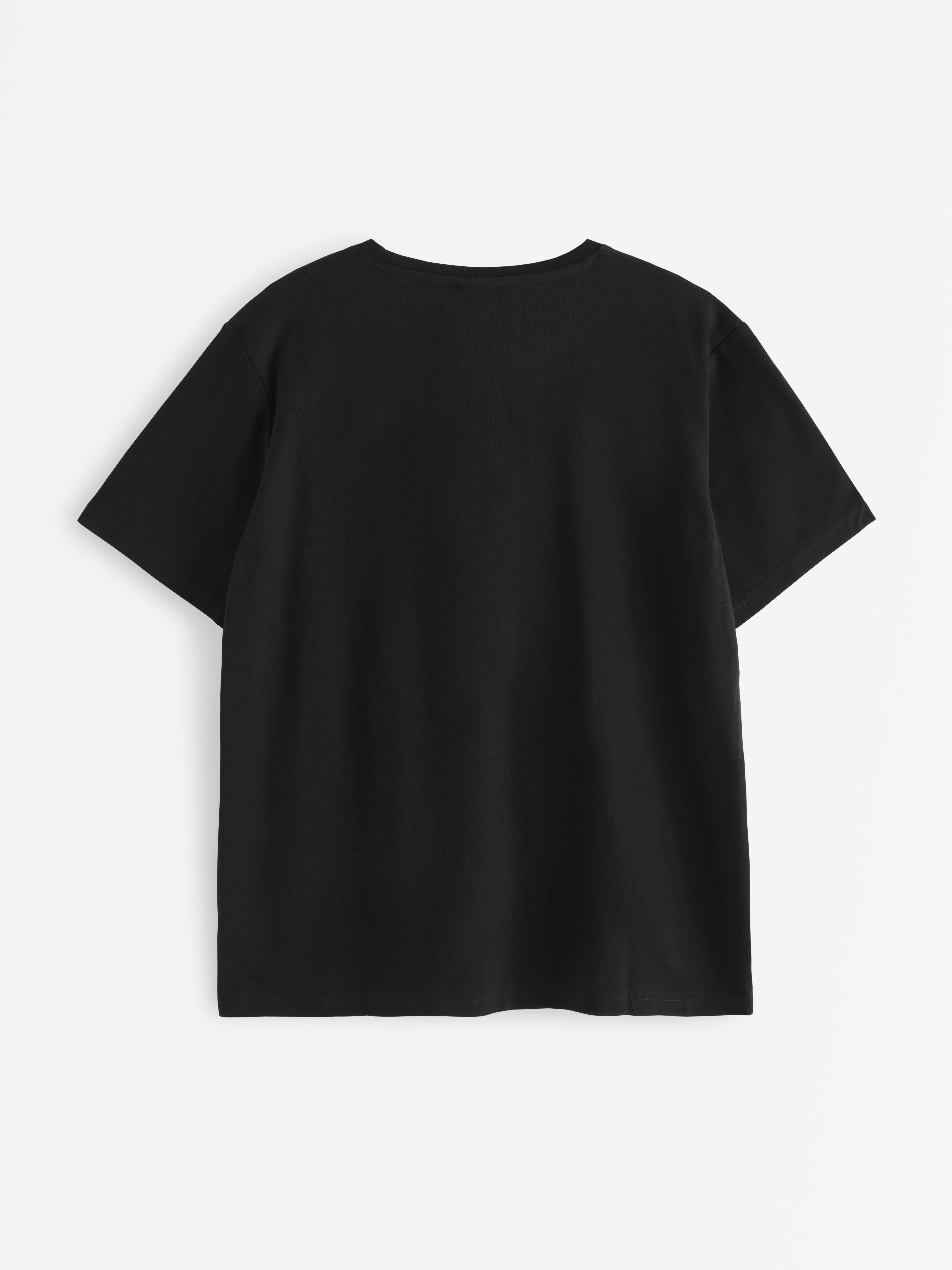 T-shirt - Barn - Svart