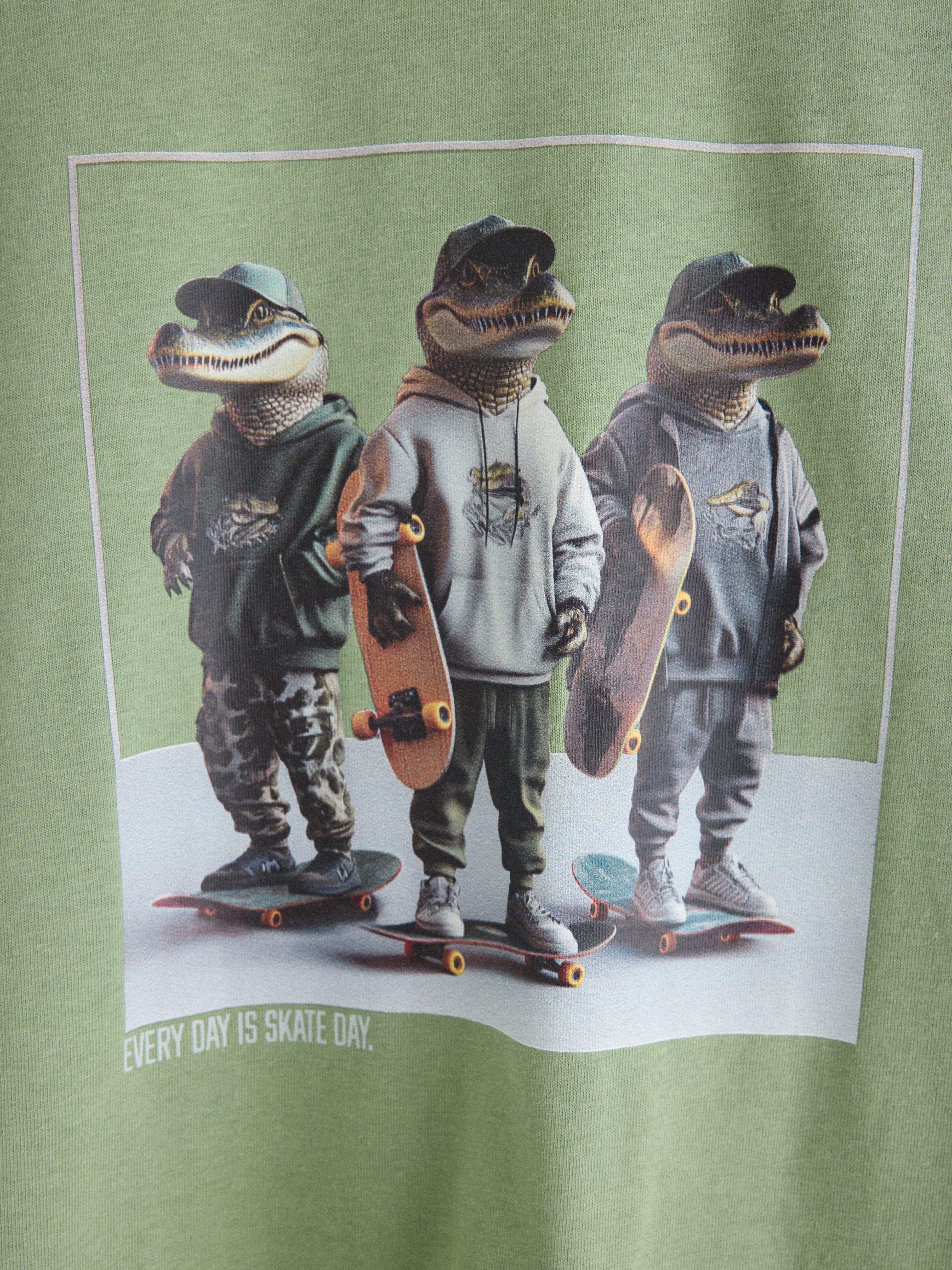 T-shirt -  - Khaki