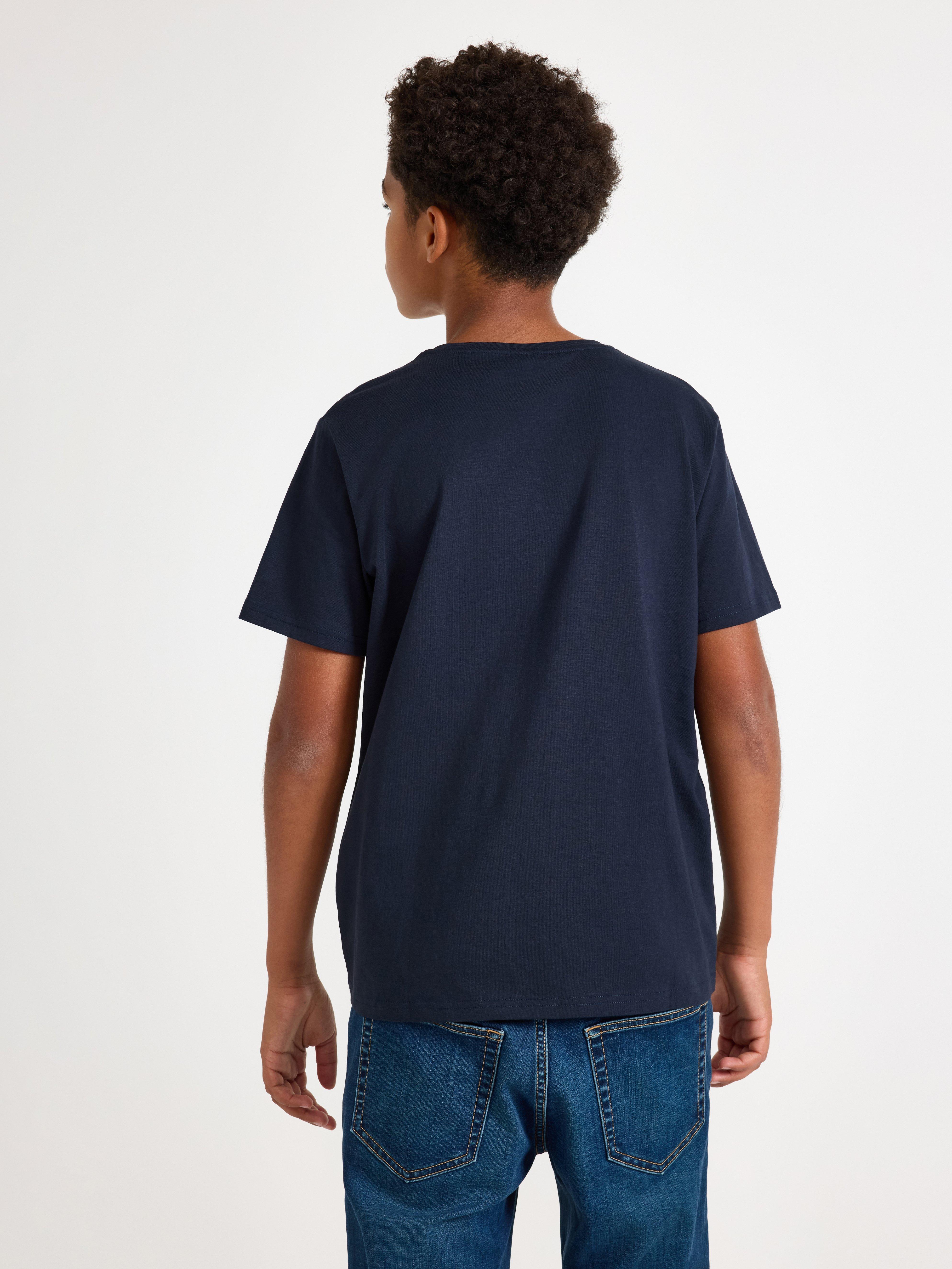 T-shirt - Børn - Blå