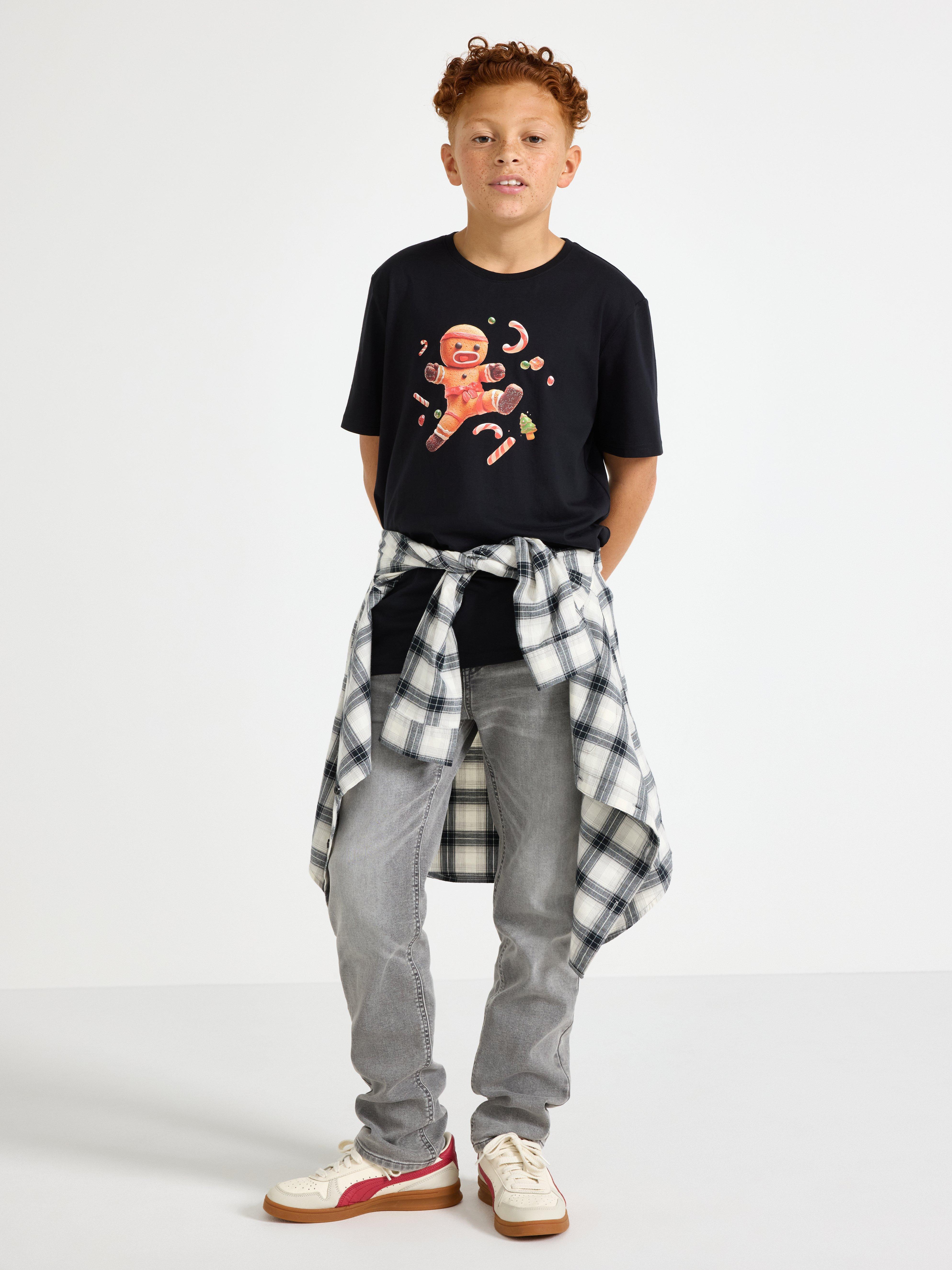 T-shirt - Kids Wear - Black