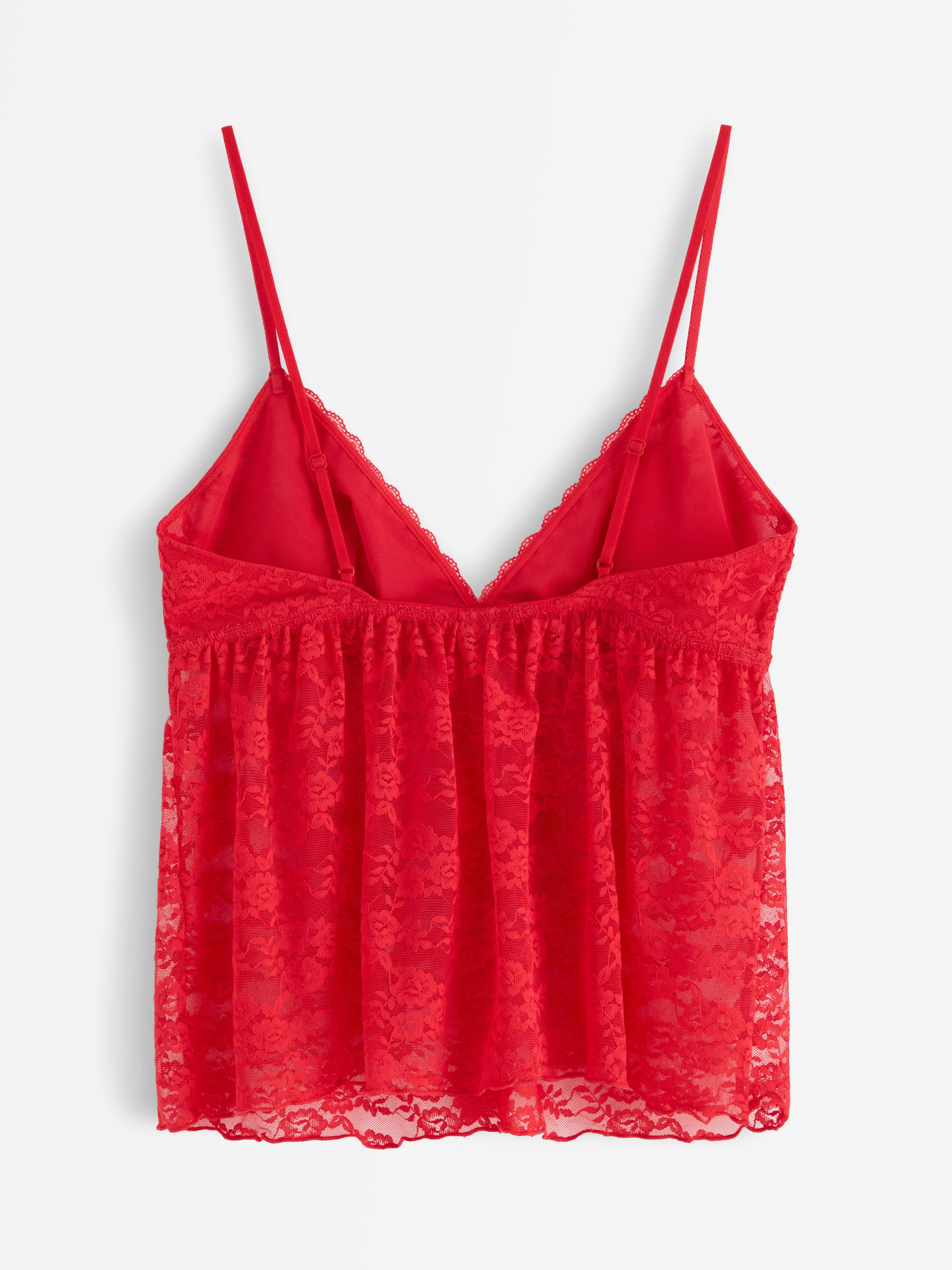 Camisole - Lingerie - Red