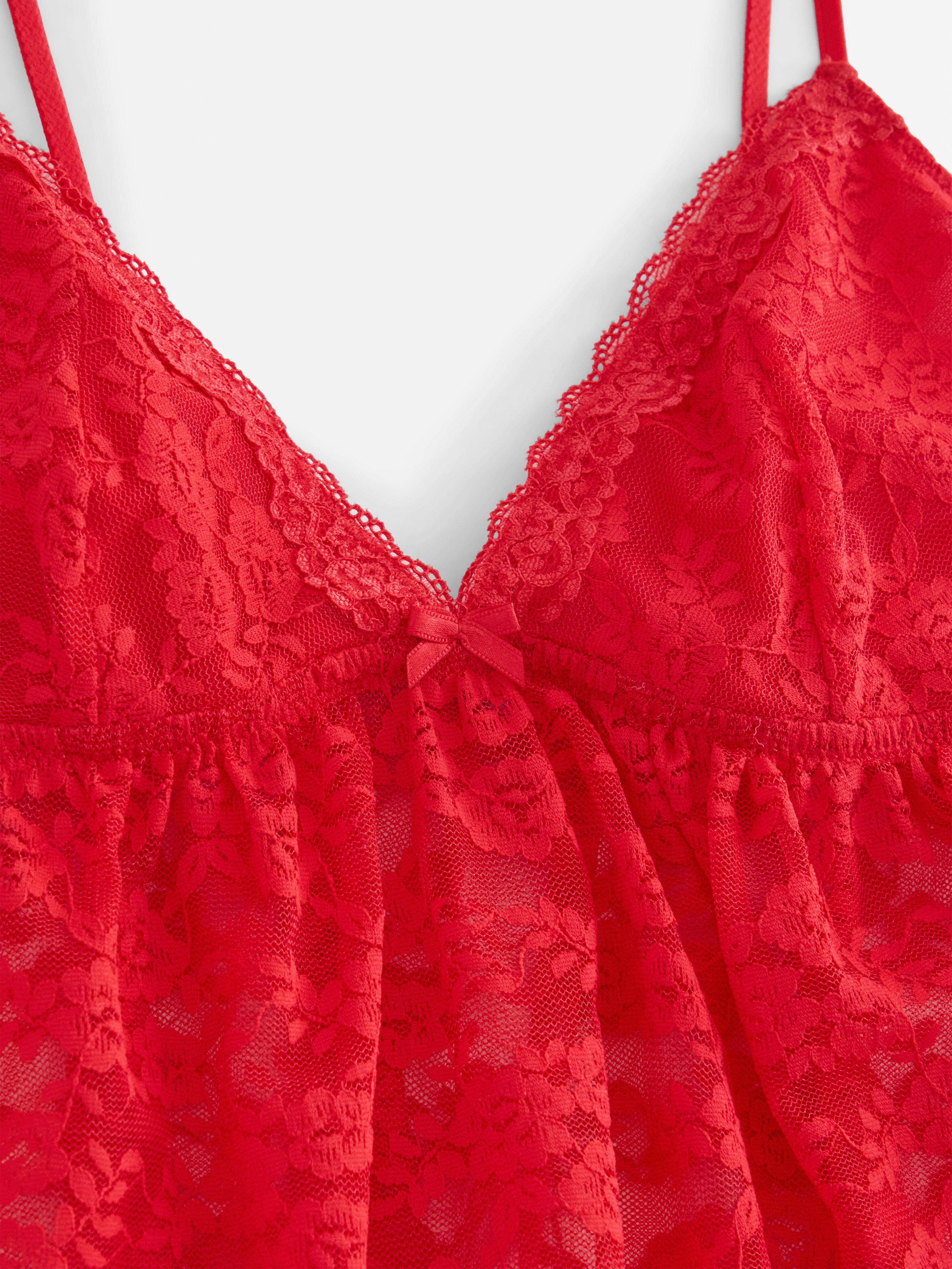 Camisole - Lingerie - Red