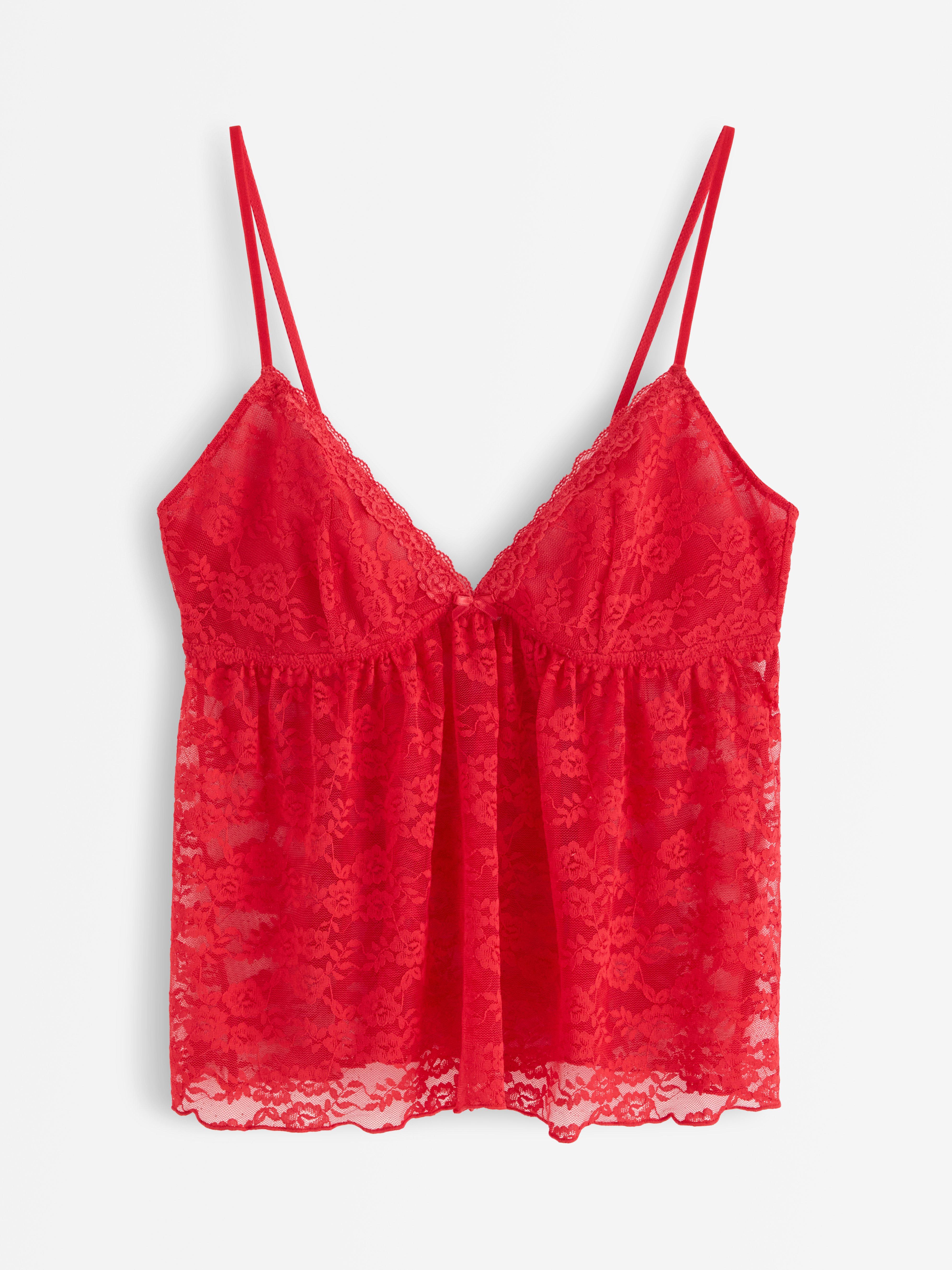 Camisole - Lingerie - Red