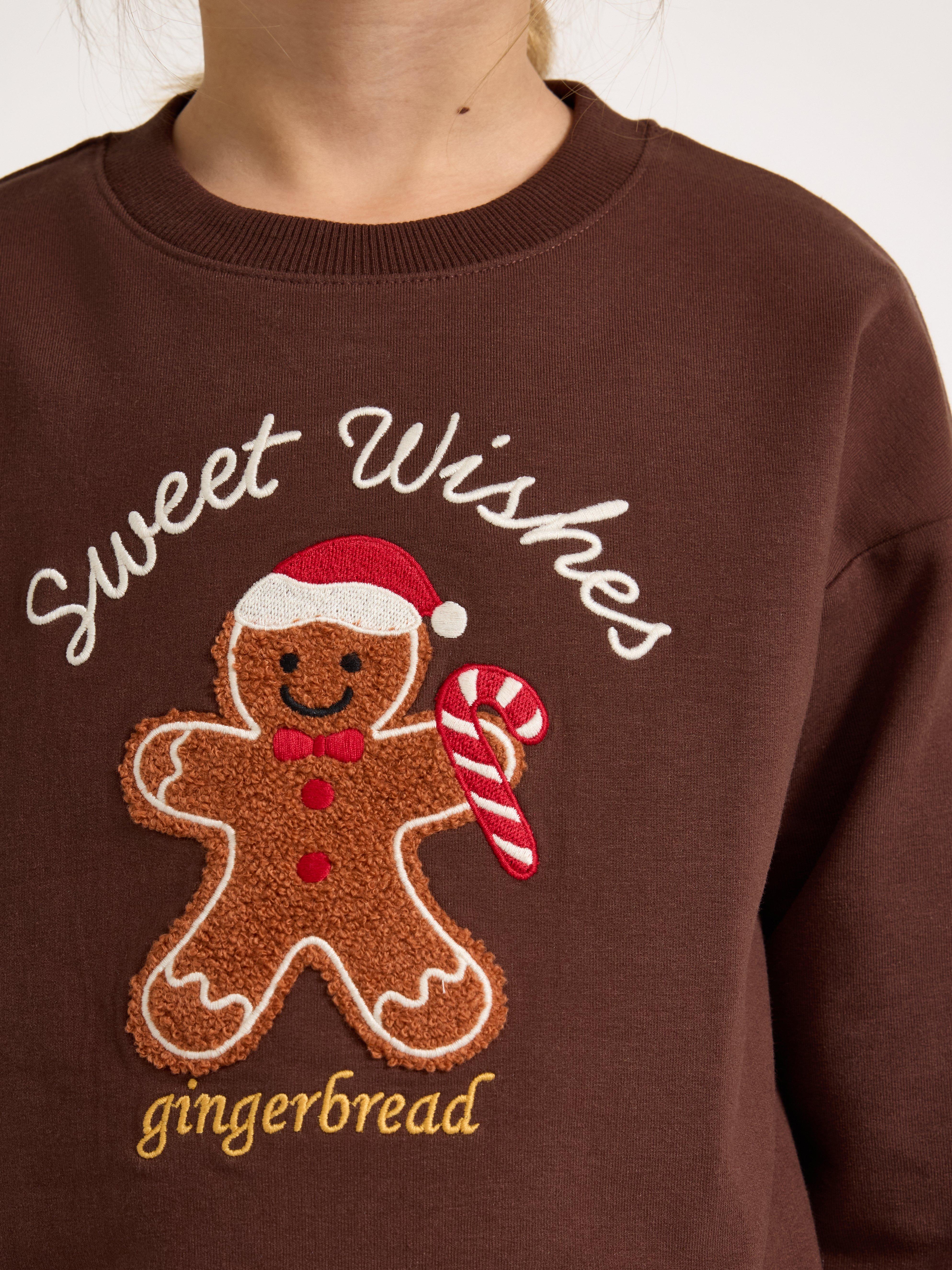 Sweatshirt -  - Brown