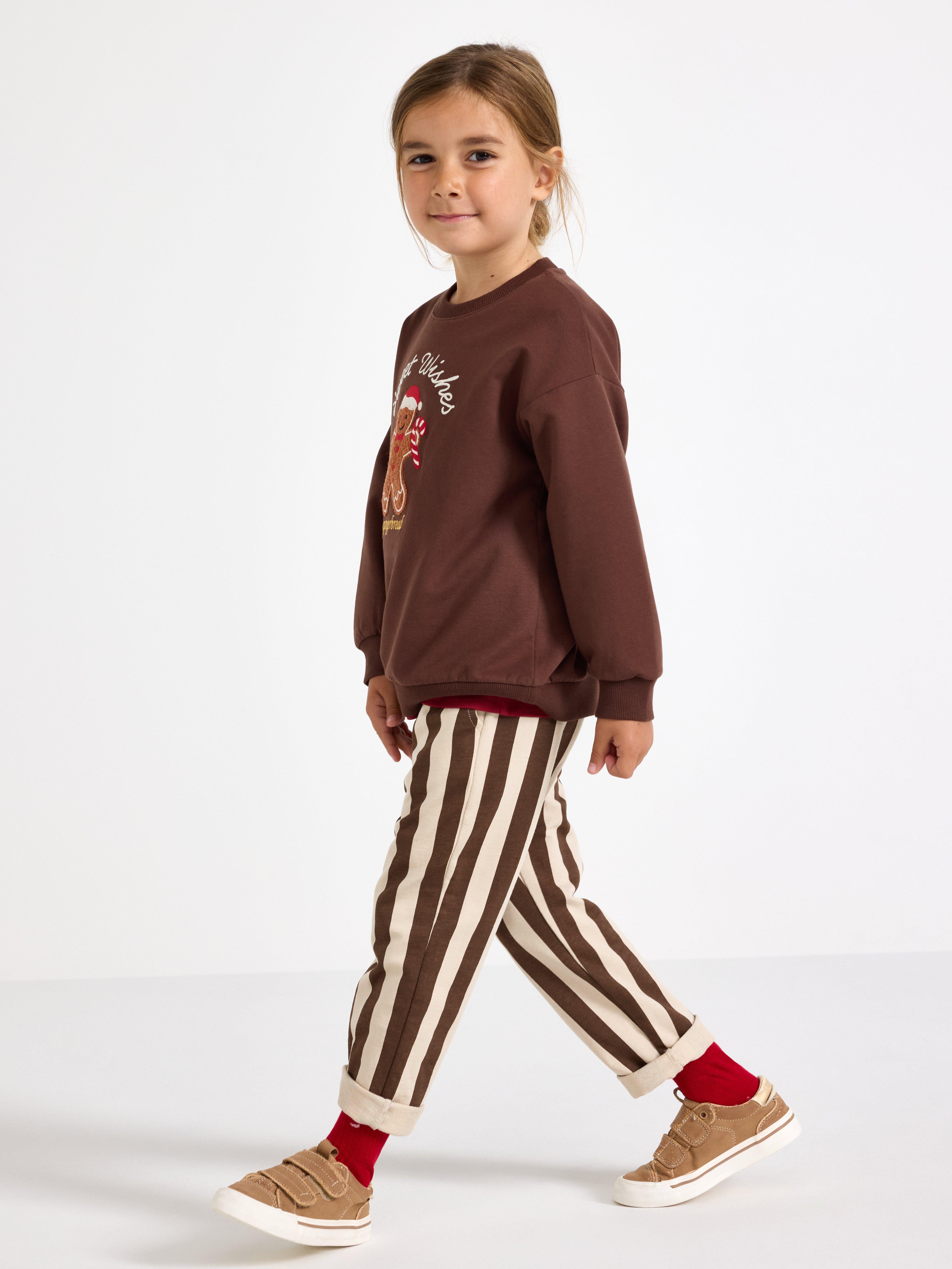 Sweatshirt -  - Brown