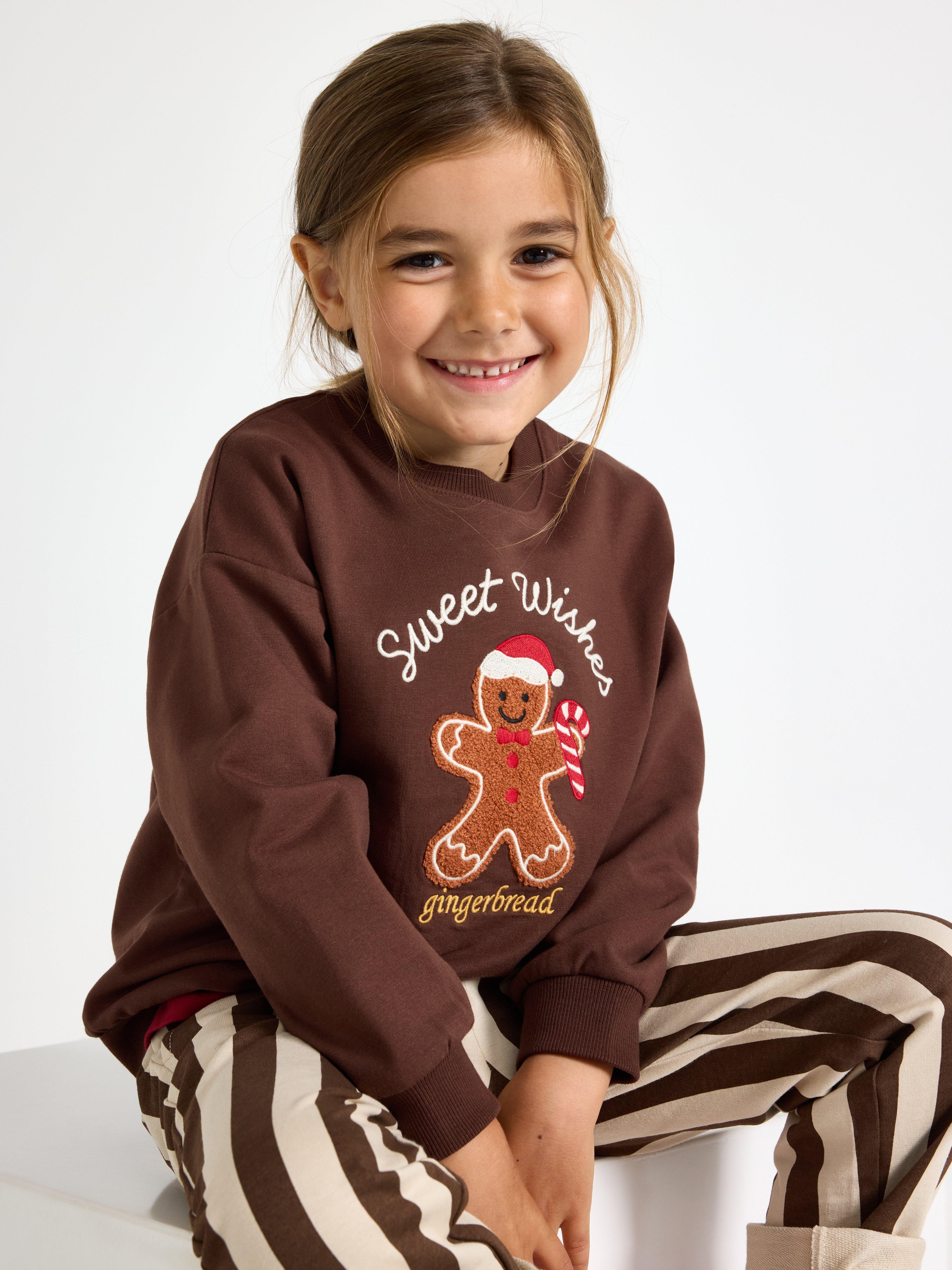 Sweatshirt -  - Brown