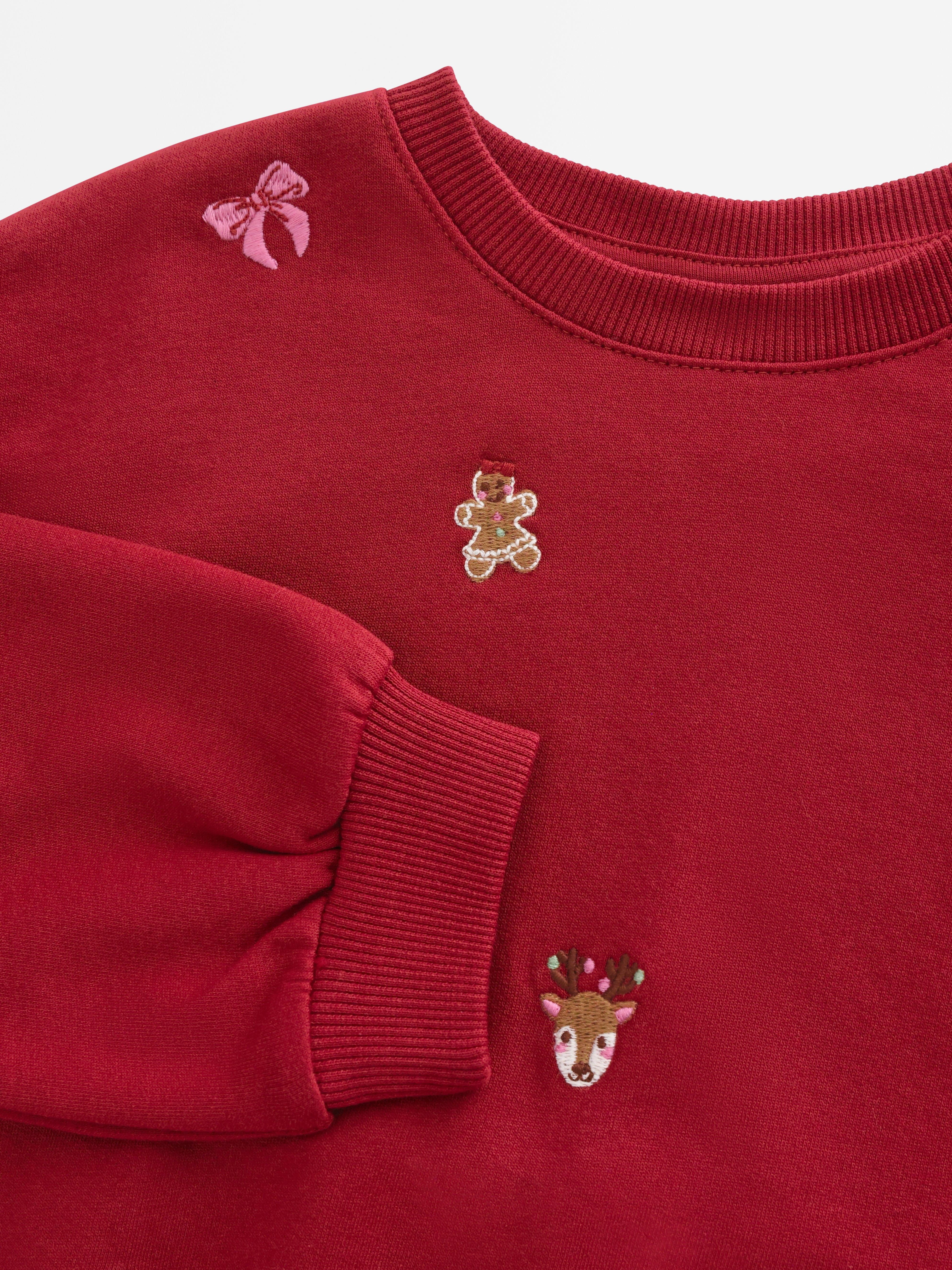 Sweatshirt -  - Red