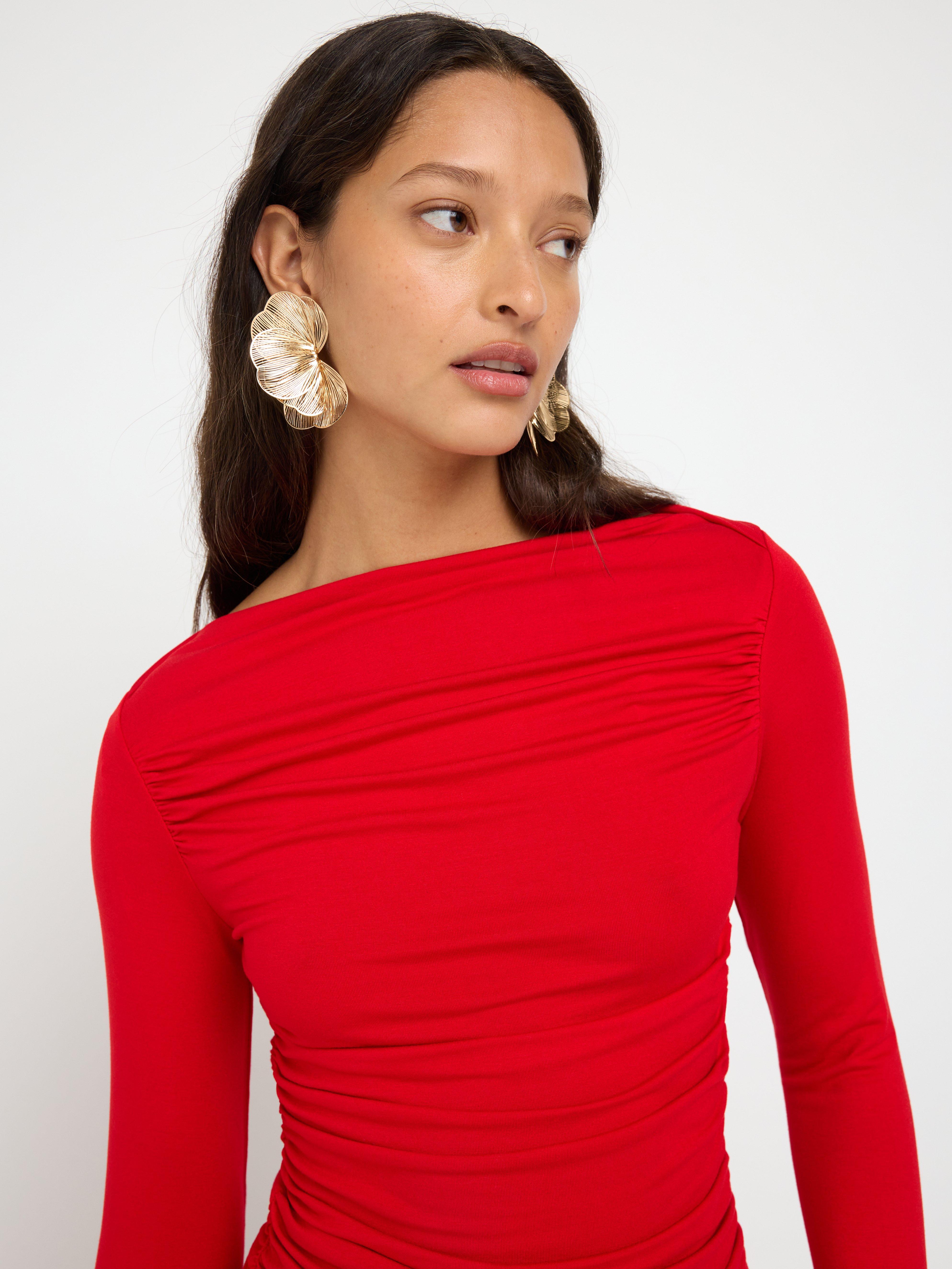 Top - Womens Wear - Red