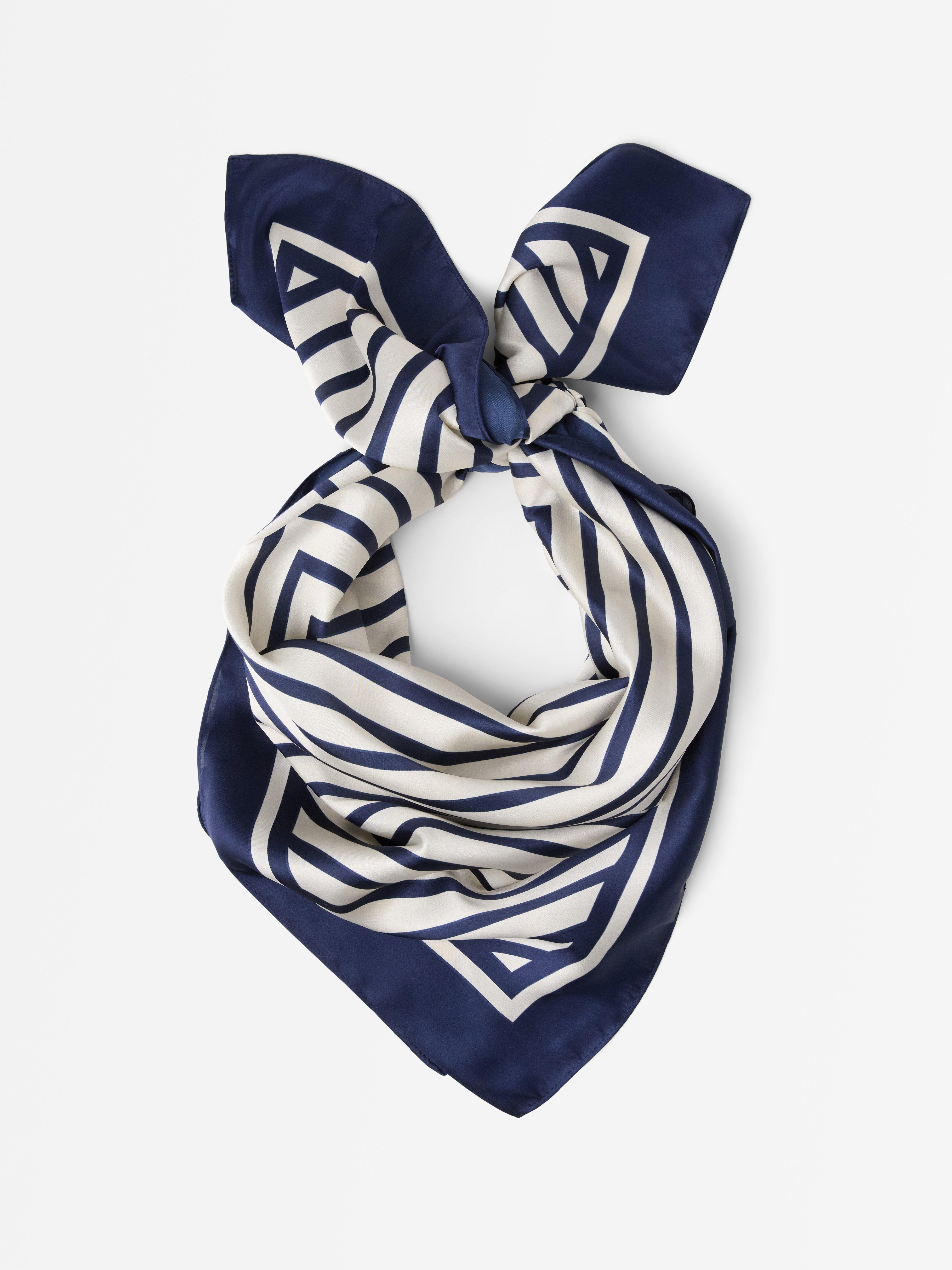 Scarf - Dam - Blå