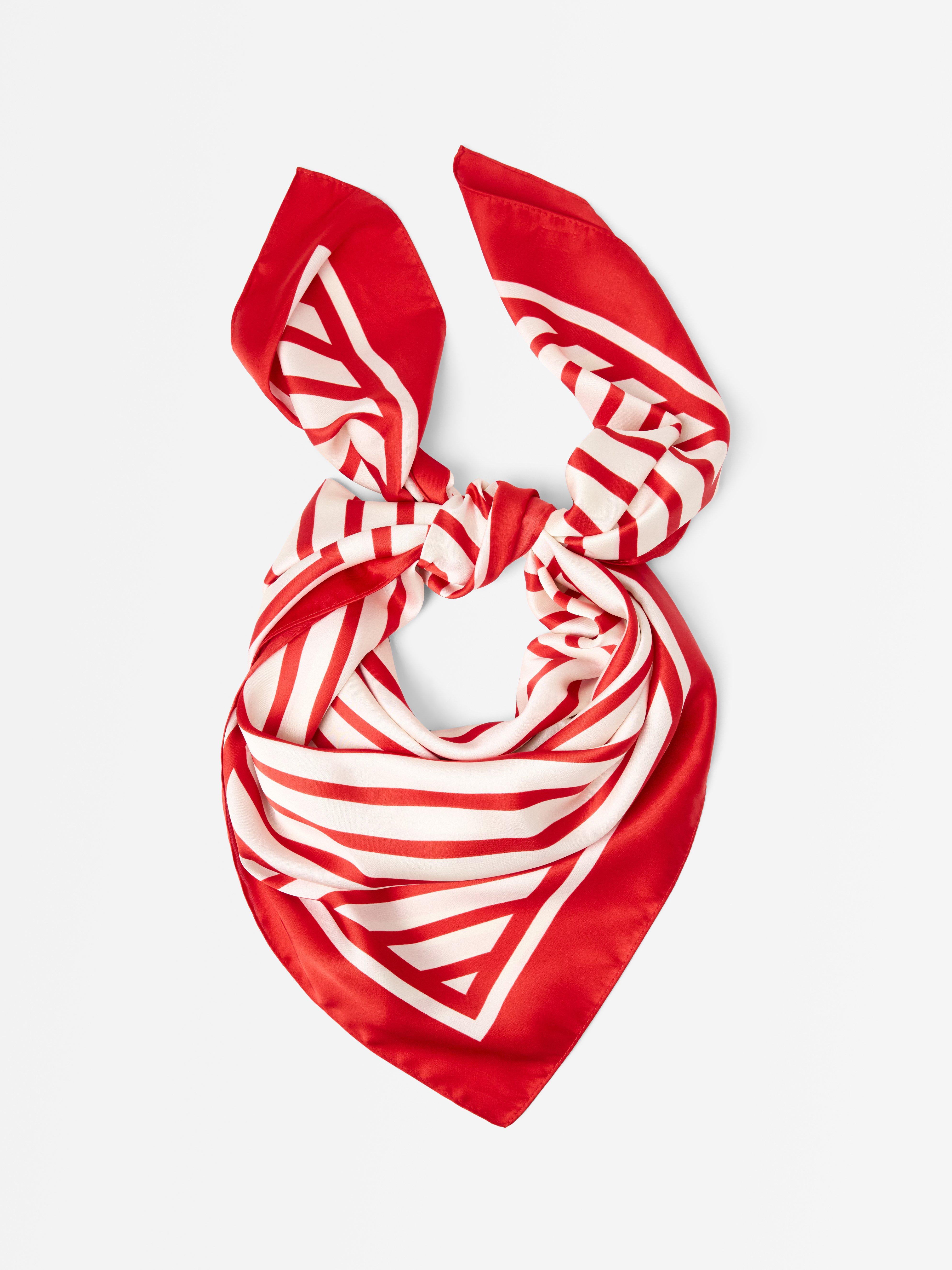 Scarf - Dam - Röd