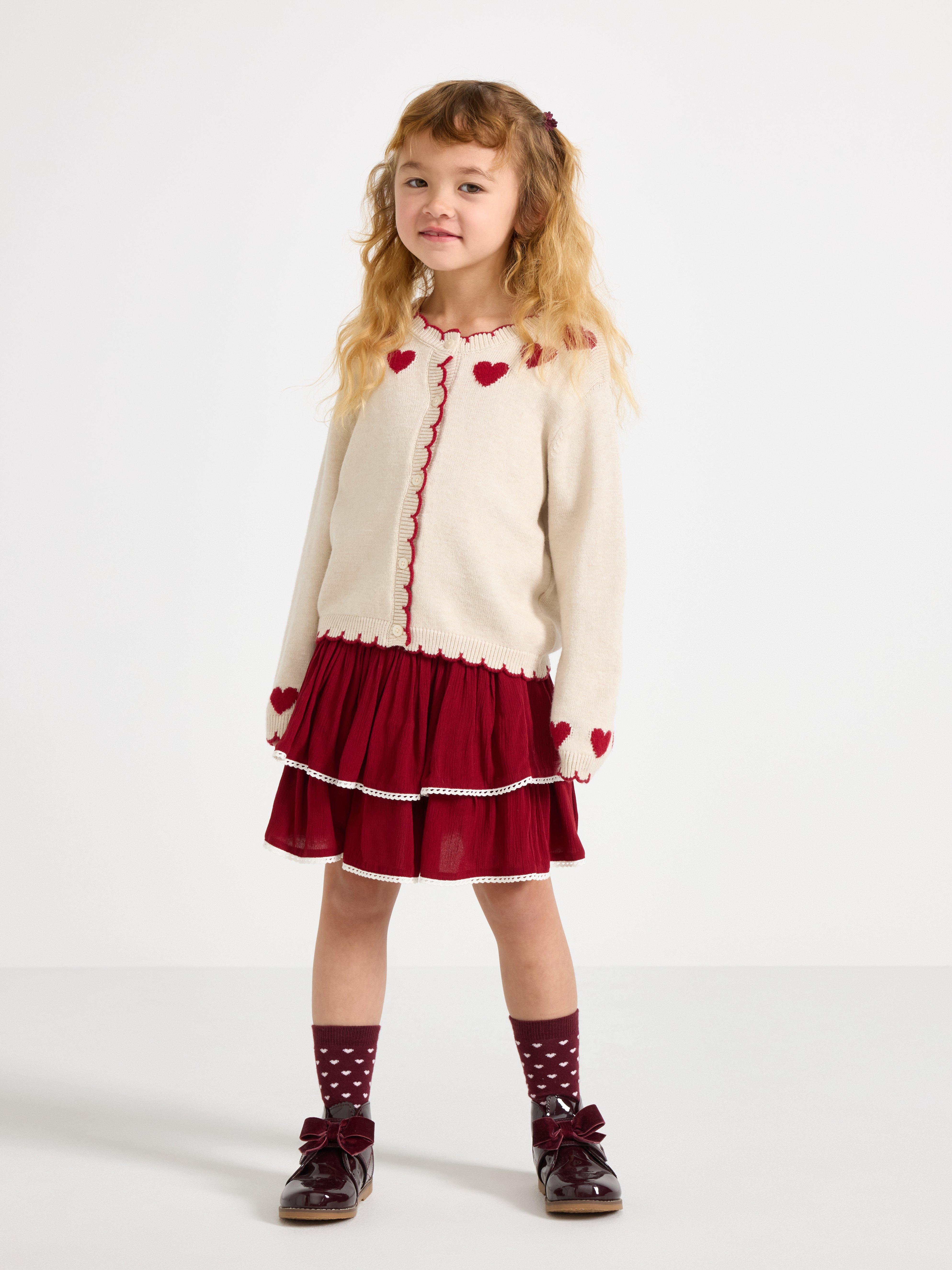Cardigan - Barn - Beige