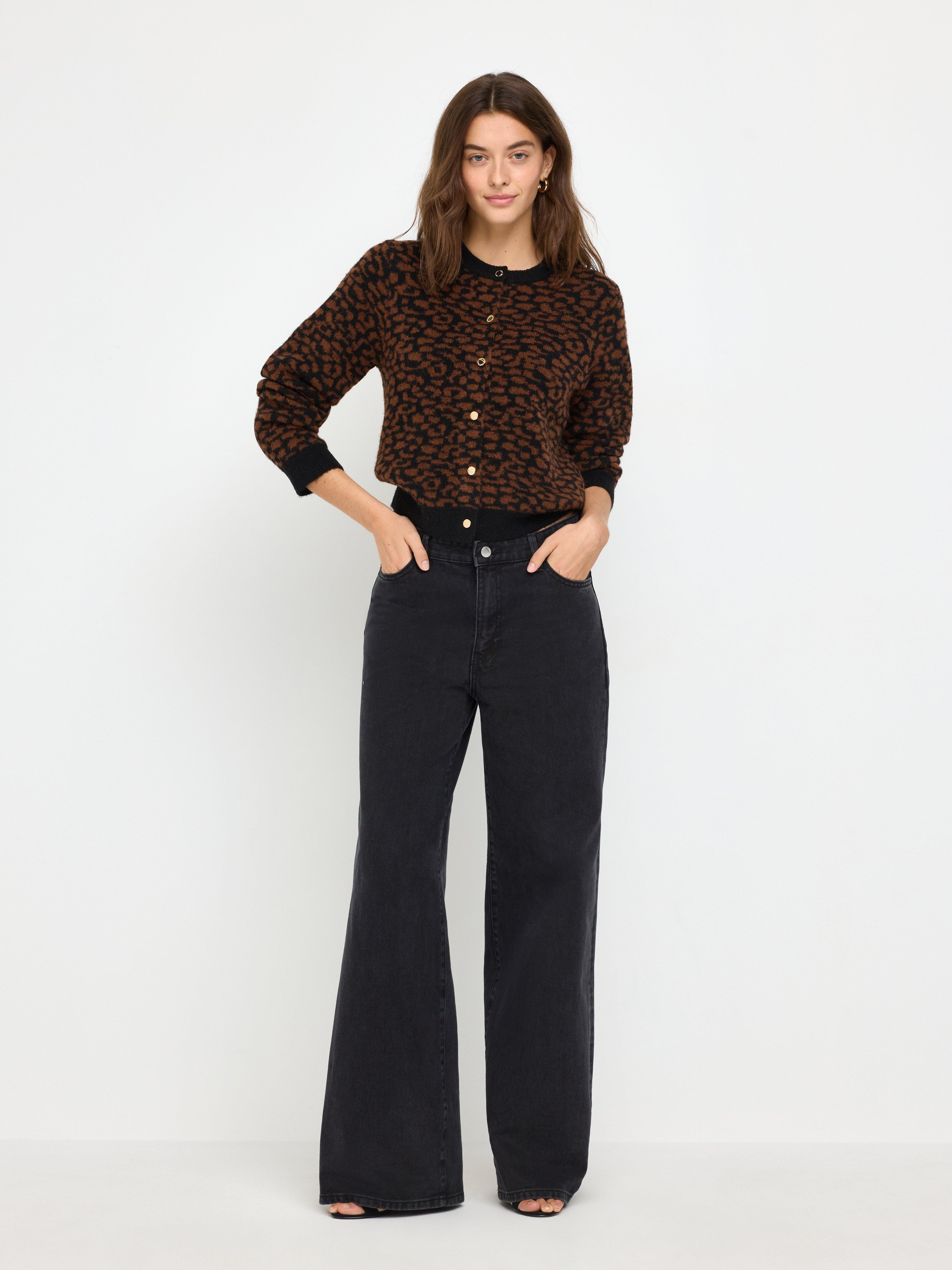 Cardigan - Womens Wear - Brown