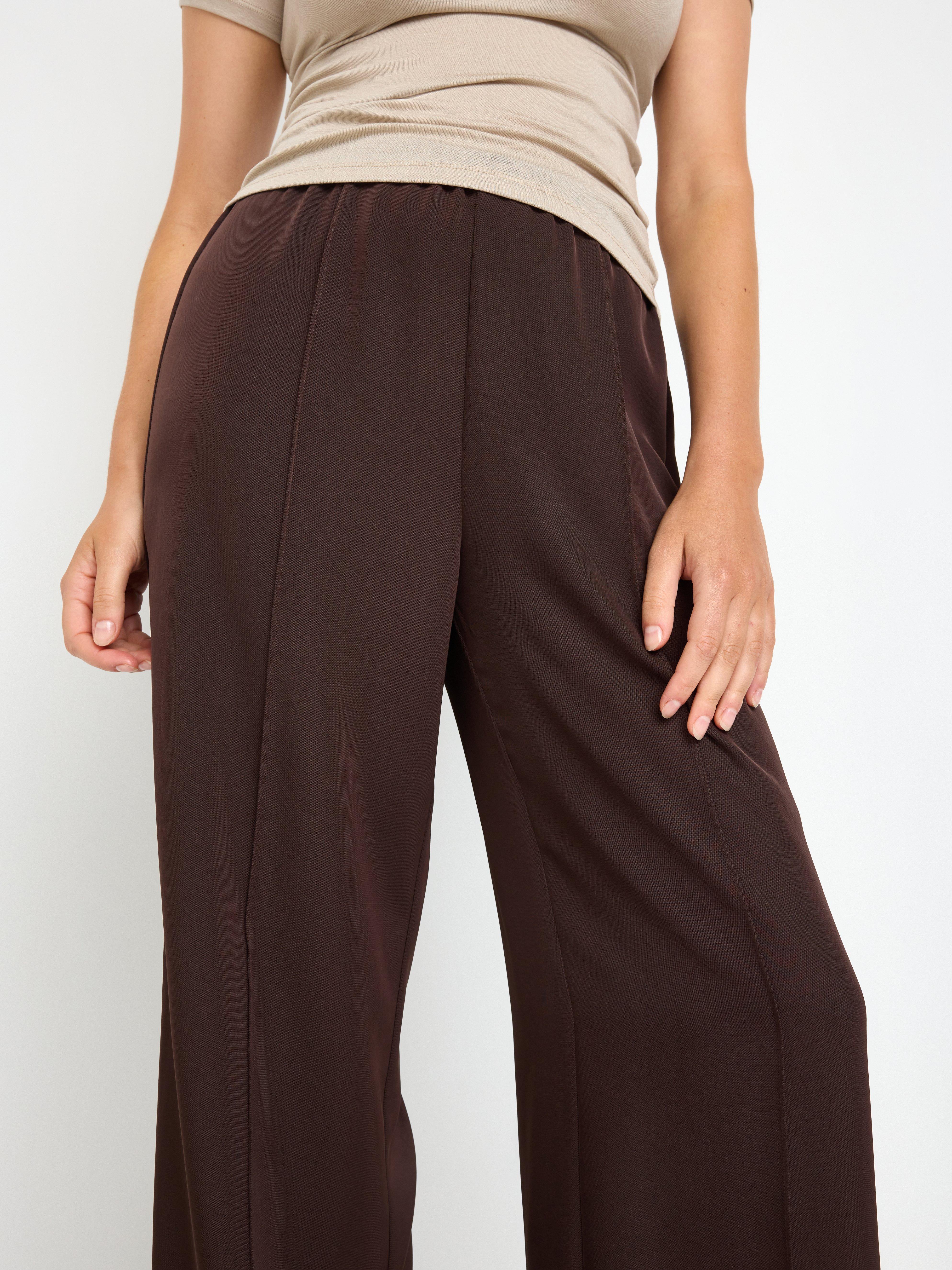 Trousers - Womens Wear - Brown